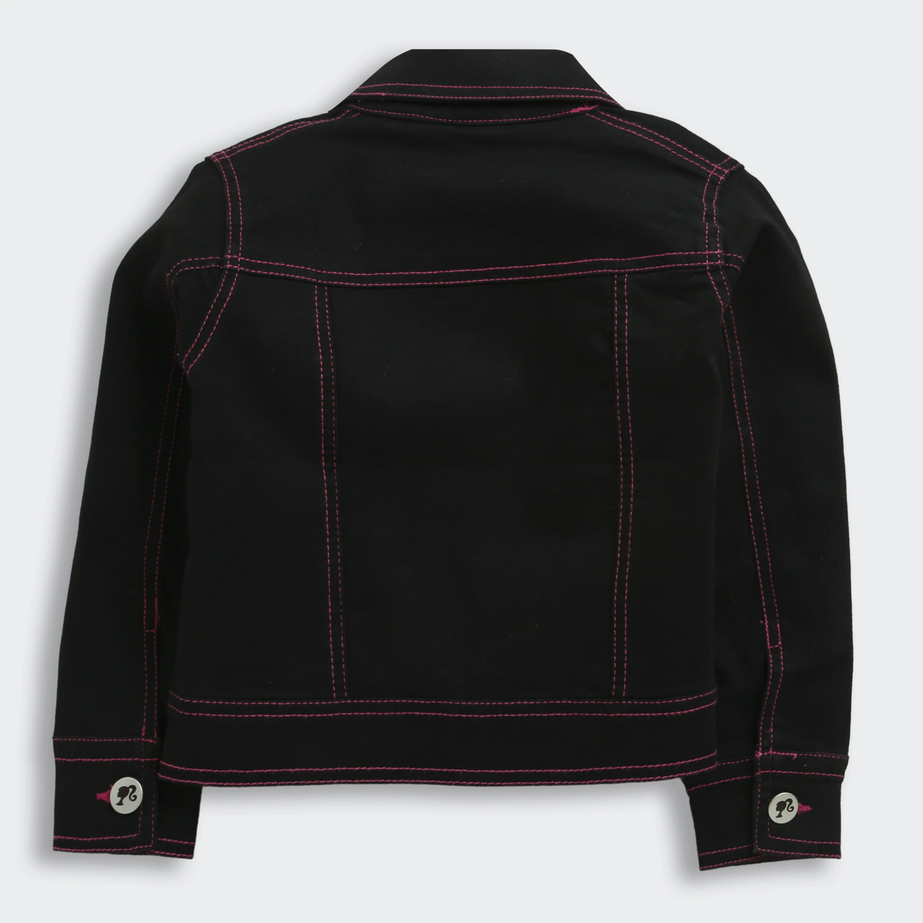 Barbie Black Denim Jacket BAJ2051 - Image 6