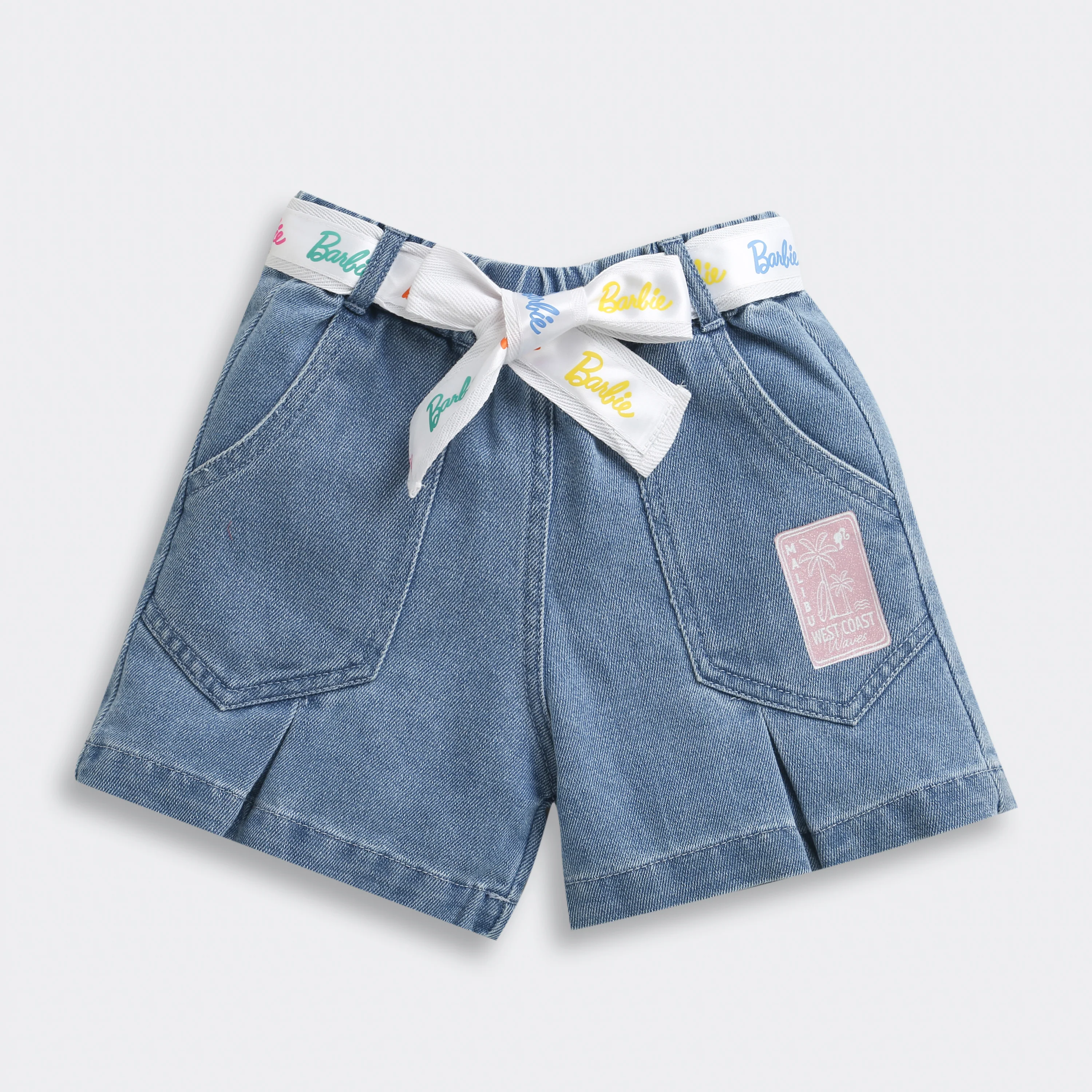Barbie Blue Denim Shorts BAH621 - Image 5