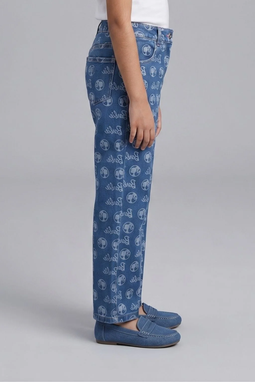 Barbie Blue Print Jeans BAP592 - Image 4