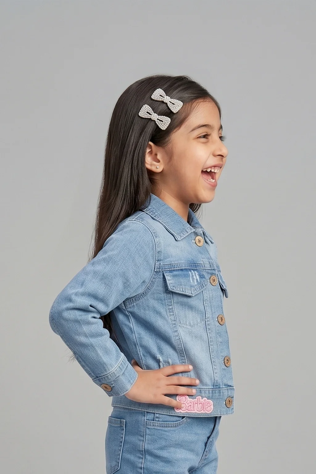 Barbie Light Blue Denim Jacket BAIJ0001 - Image 3