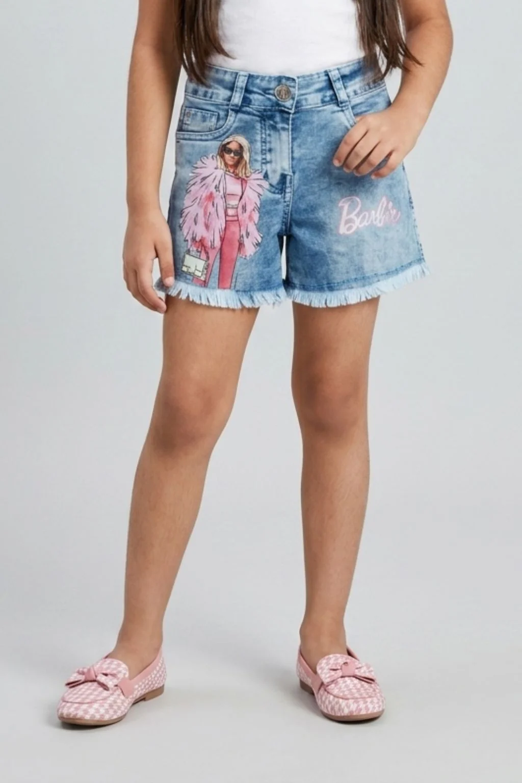 Barbie Dark Blue Denim Shorts BAH603