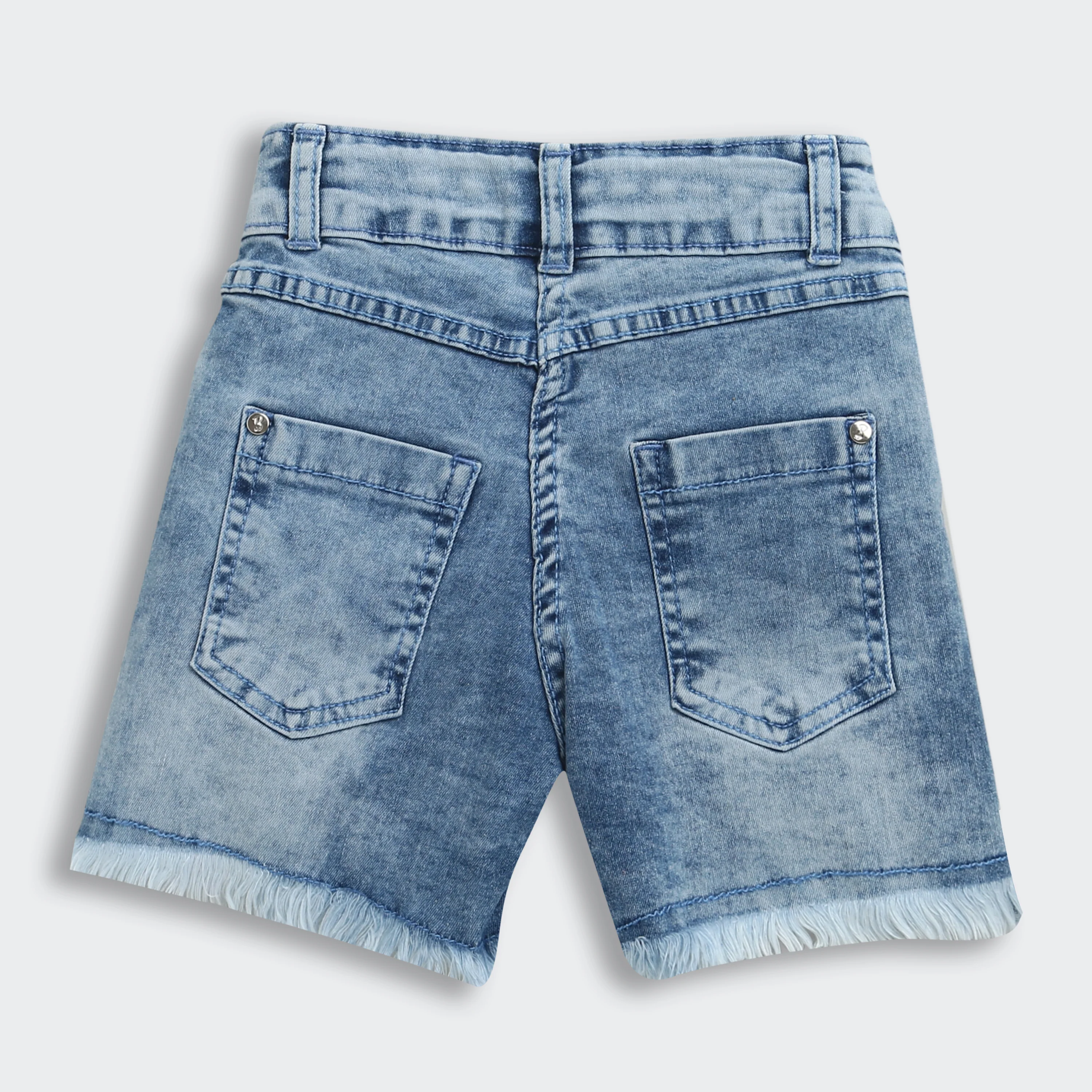 Barbie Dark Blue Denim Shorts BAH603 - Image 6