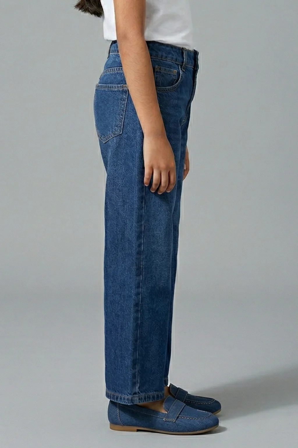 Barbie Dark Blue Wide Leg Jeans BAP588 - Image 3