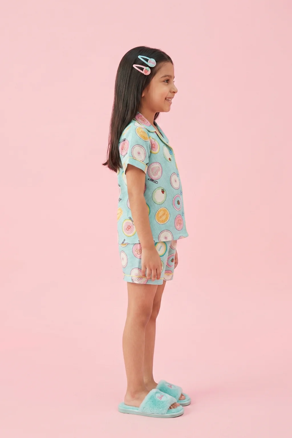 Barbie Girls Printed Night Suit Set BANS0058 - Image 3