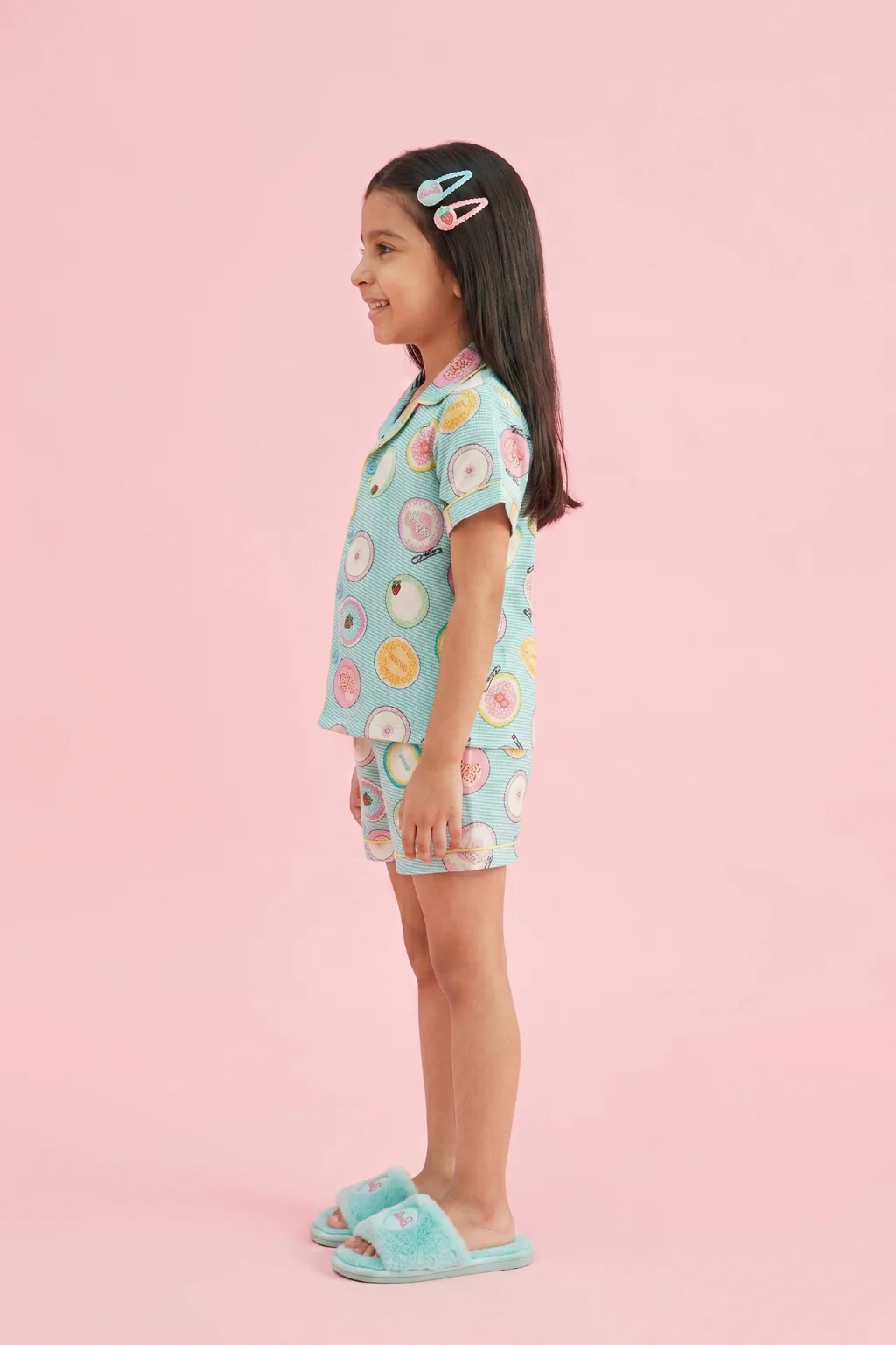 Barbie Girls Printed Night Suit Set BANS0058 - Image 4