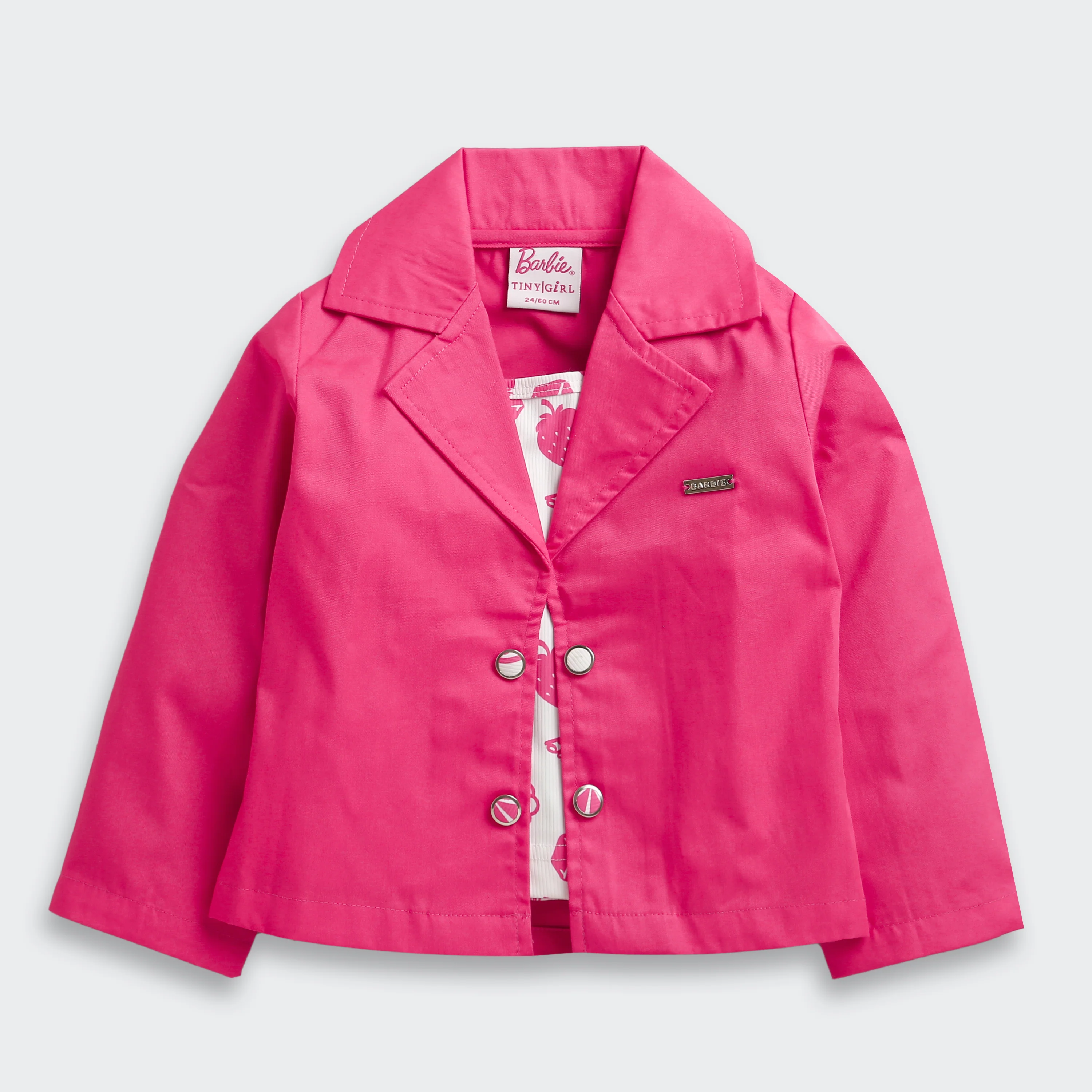 Barbie Hot Pink Blazer & Skirt Set BASET414 - Image 5