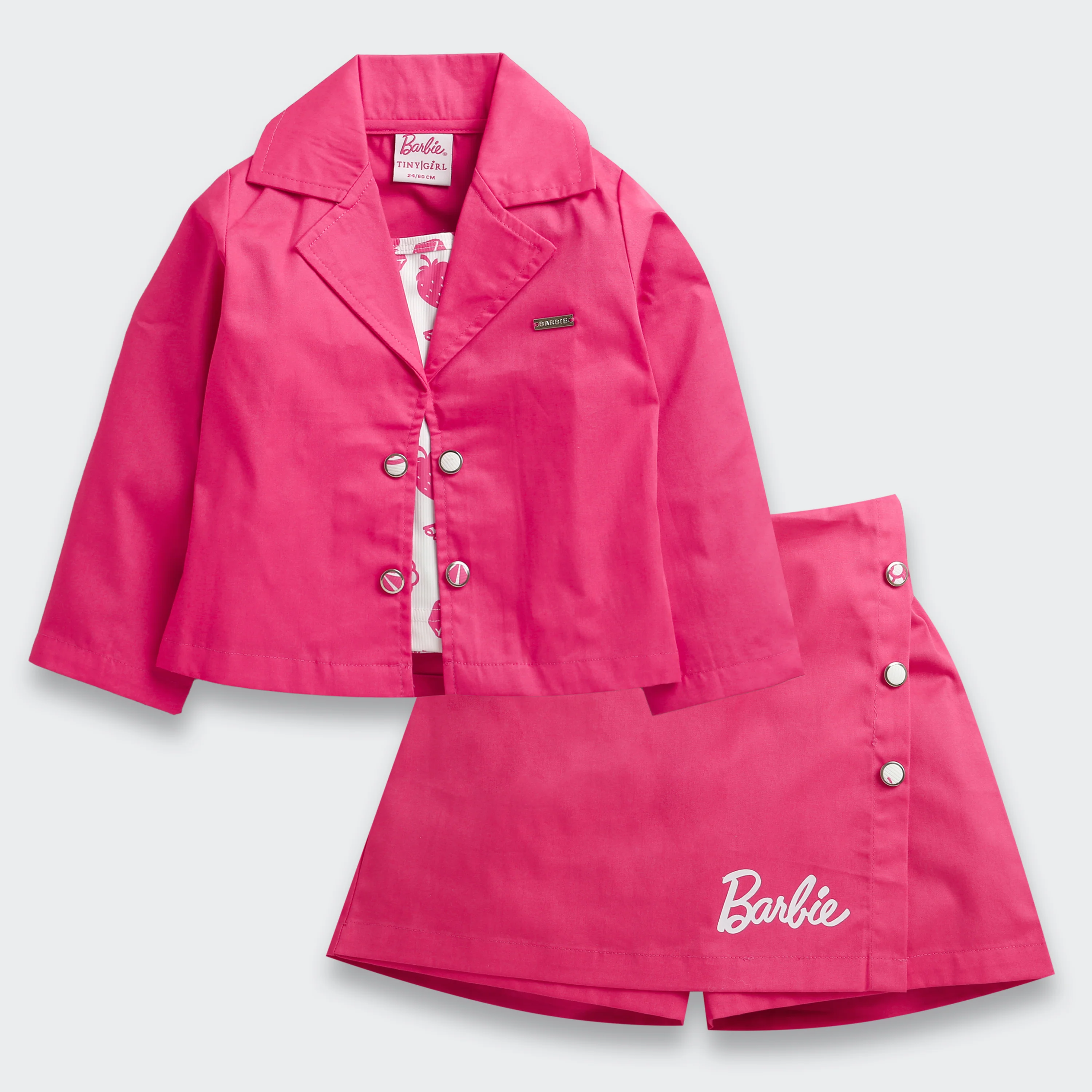 Barbie Hot Pink Blazer & Skirt Set BASET414 - Image 6