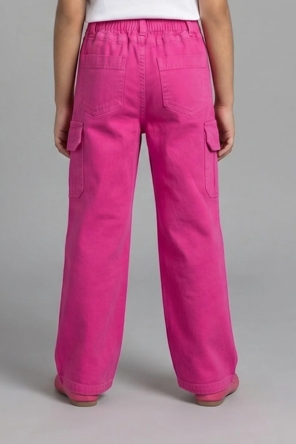 Barbie Hot Pink Cargo Jeans BAP593 - Image 2