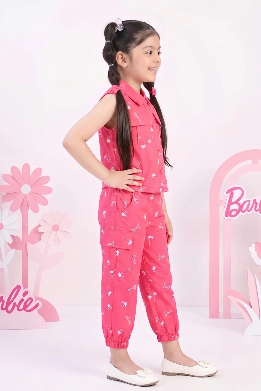 Barbie Hot Pink Co-ord Set BASET400 - Image 3