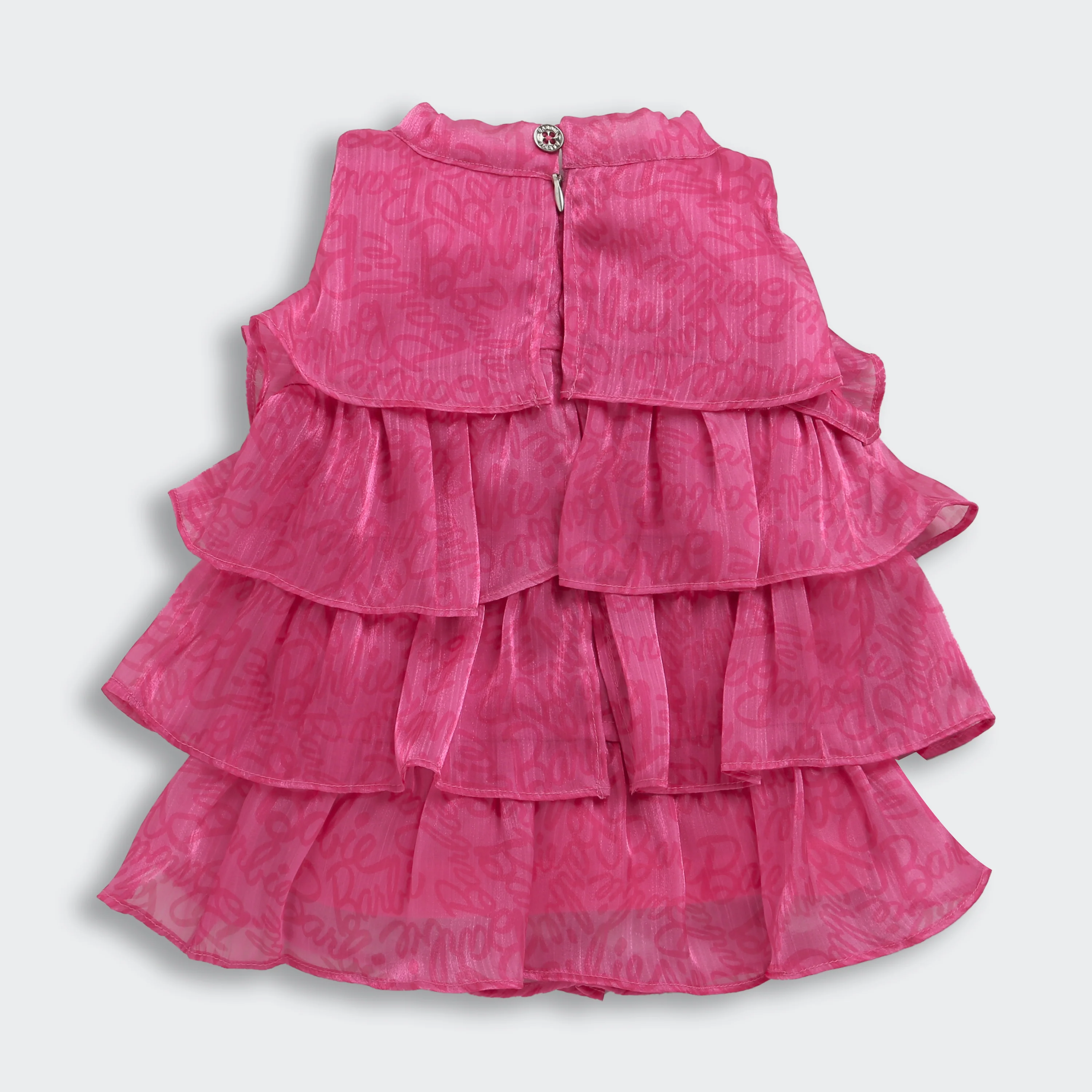 Barbie Hot Pink Ruffle Layer Dress BATP2013 - Image 3