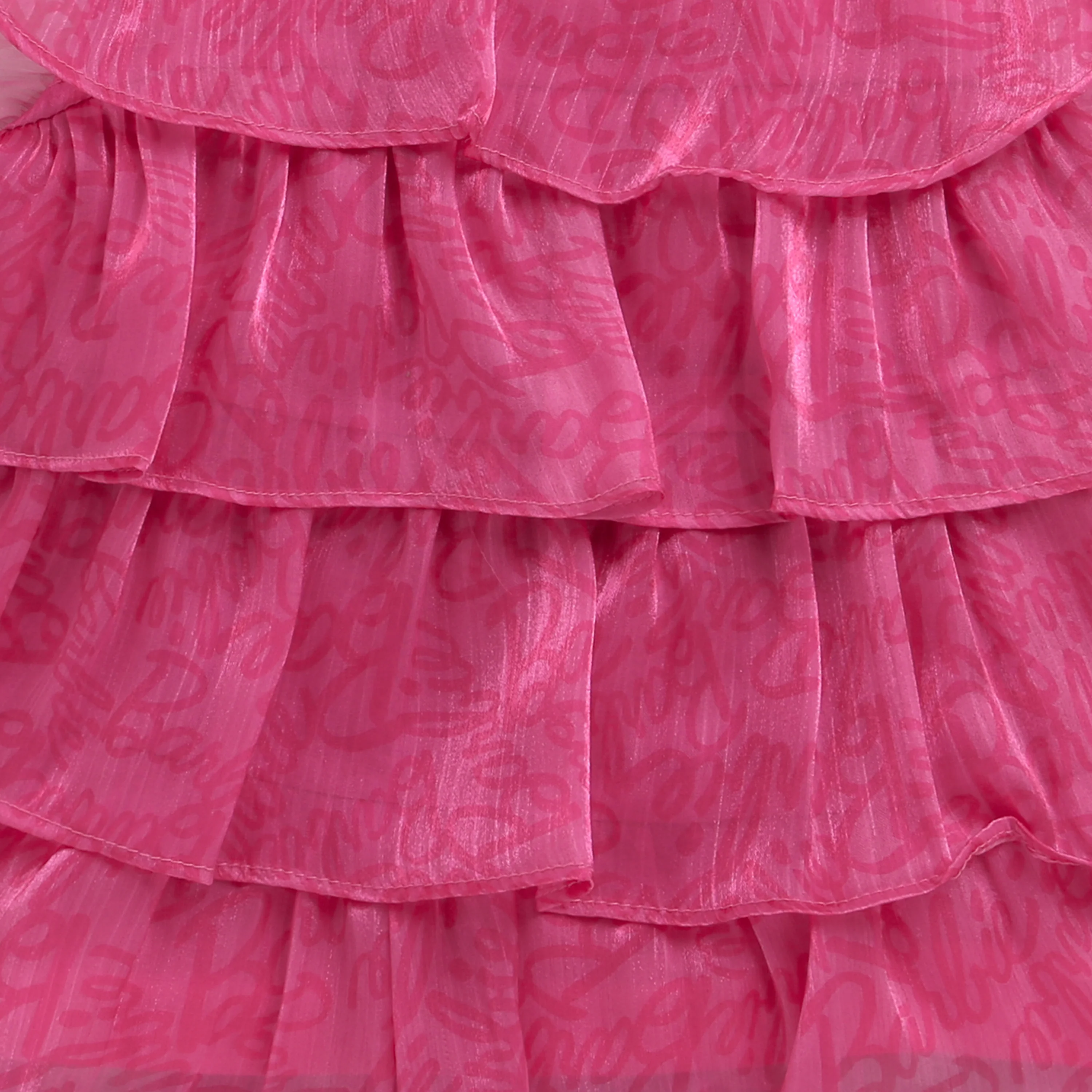 Barbie Hot Pink Ruffle Layer Dress BATP2013 - Image 4