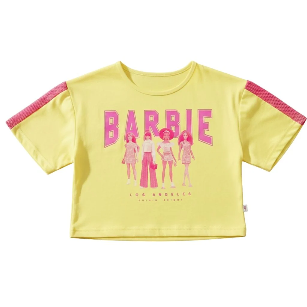 Barbie Lemon Yellow Crop Top BATP2118 - Image 5