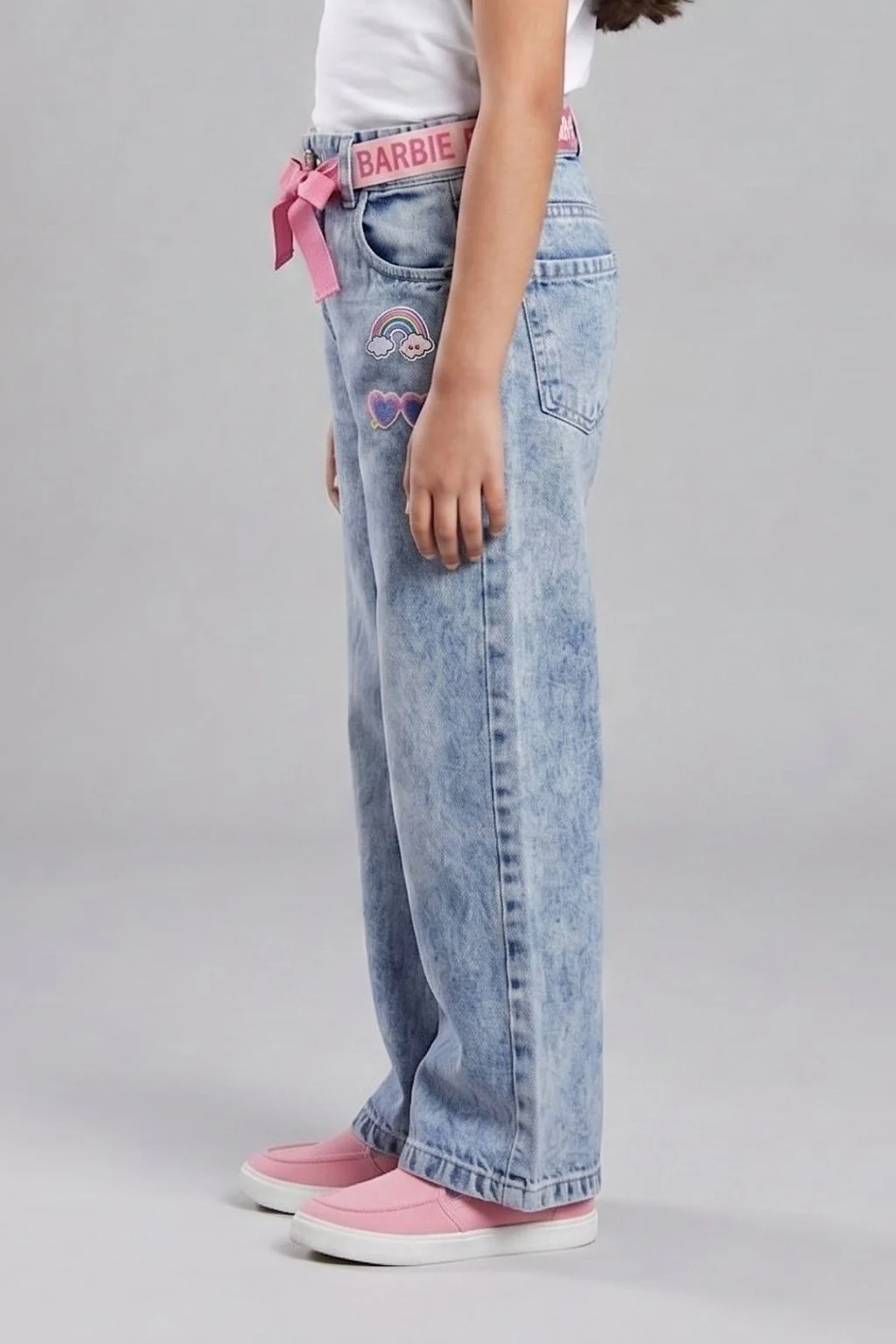 Barbie Light Blue Denim Jeans for Toddlers BAP591 - Image 4