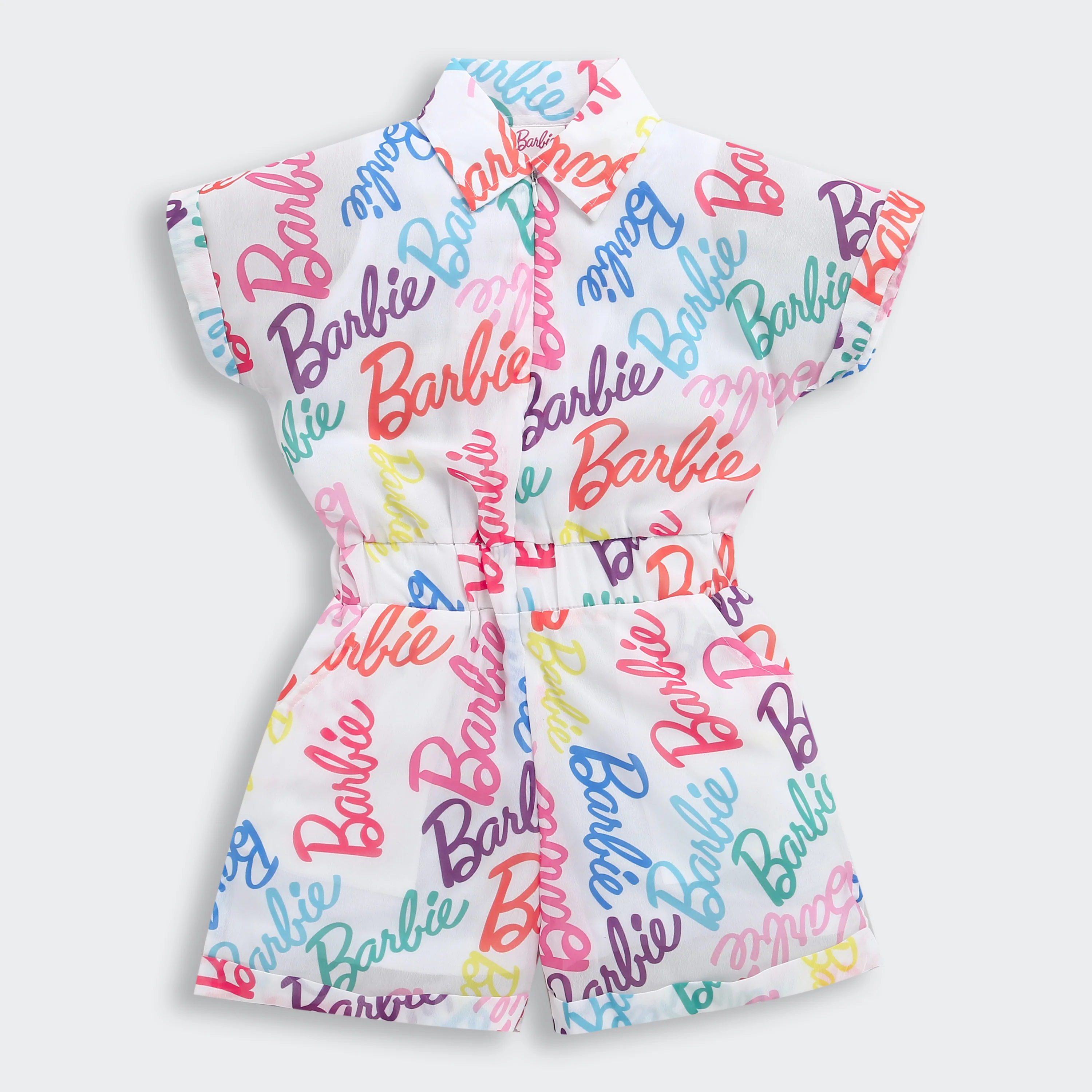 Barbie Multi-Colour Print Playsuit BAJP102 - Image 5
