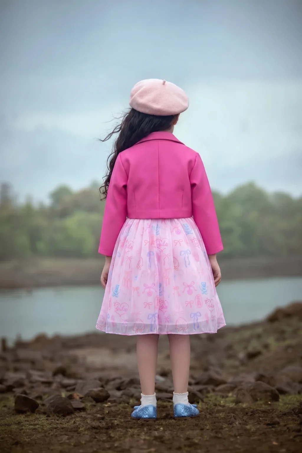 Barbie Party Dress with Jacket BAF281 - Image 2