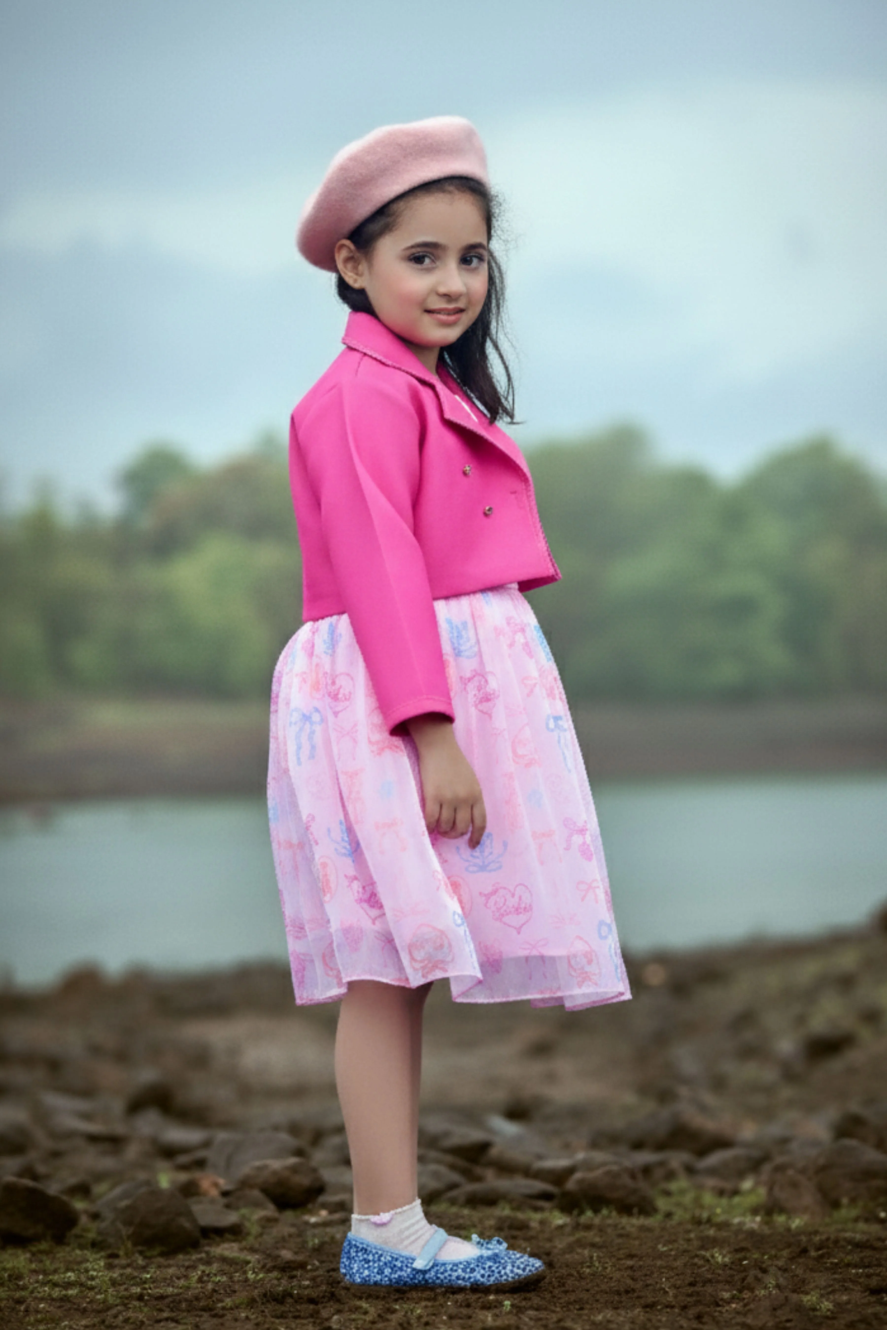 Barbie Party Dress with Jacket BAF281 - Image 3