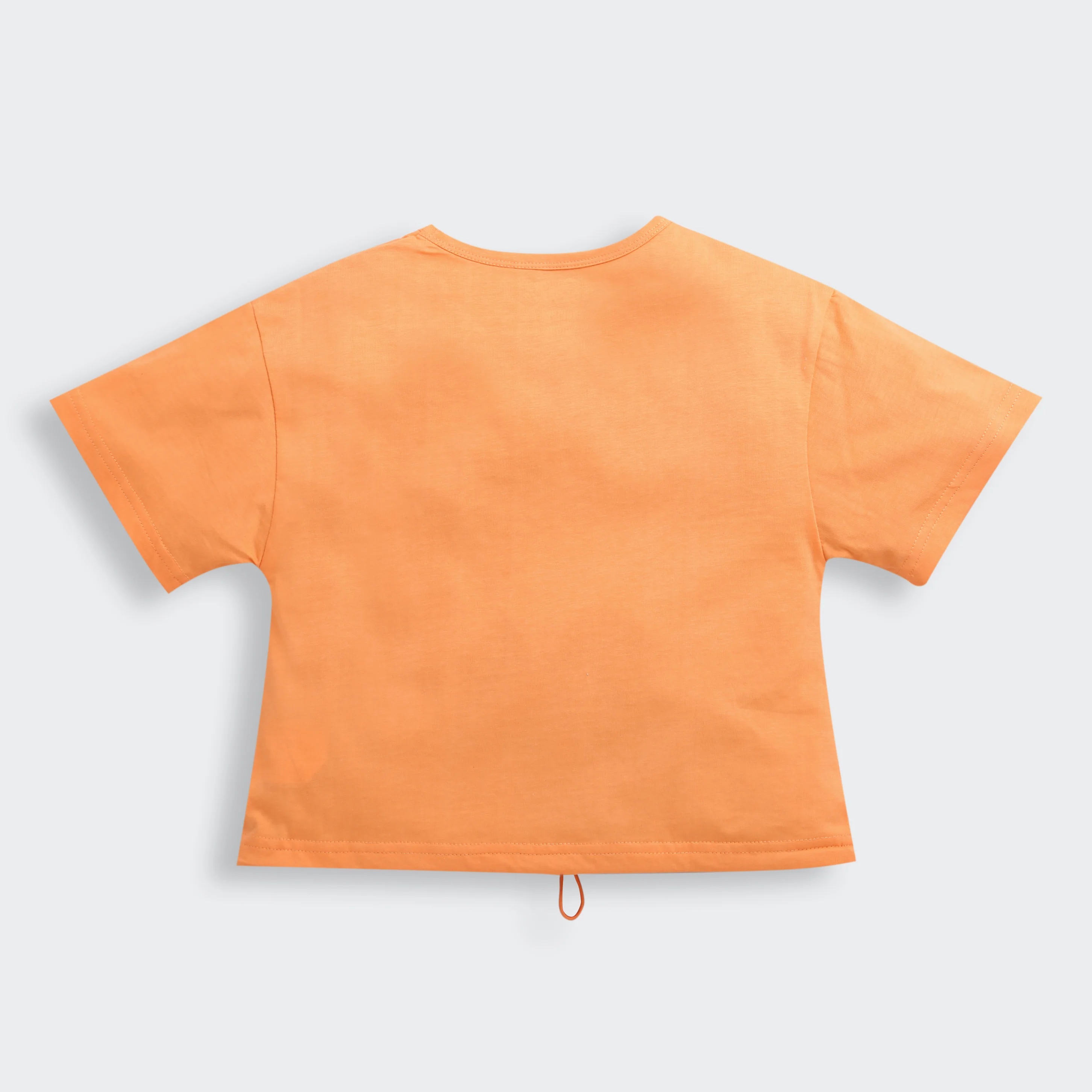 Barbie Peach Drawstring Logo Tee BATP2102 - Image 6