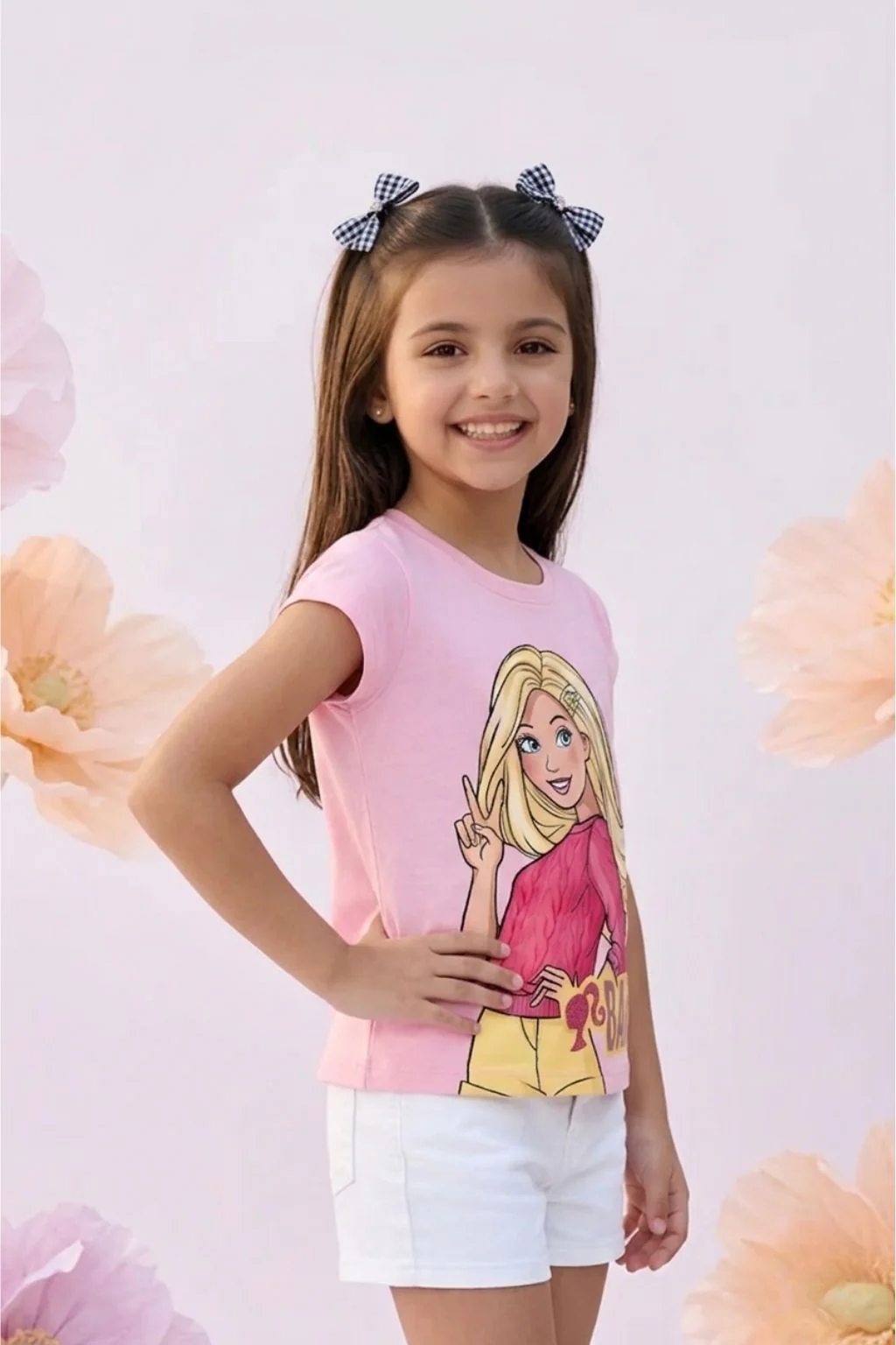 Barbie Pink Graphic T-Shirt BATP2104 - Image 4