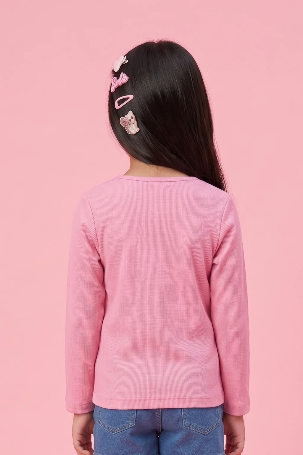 Barbie Pink Graphic T-Shirt BATP2162 - Image 2