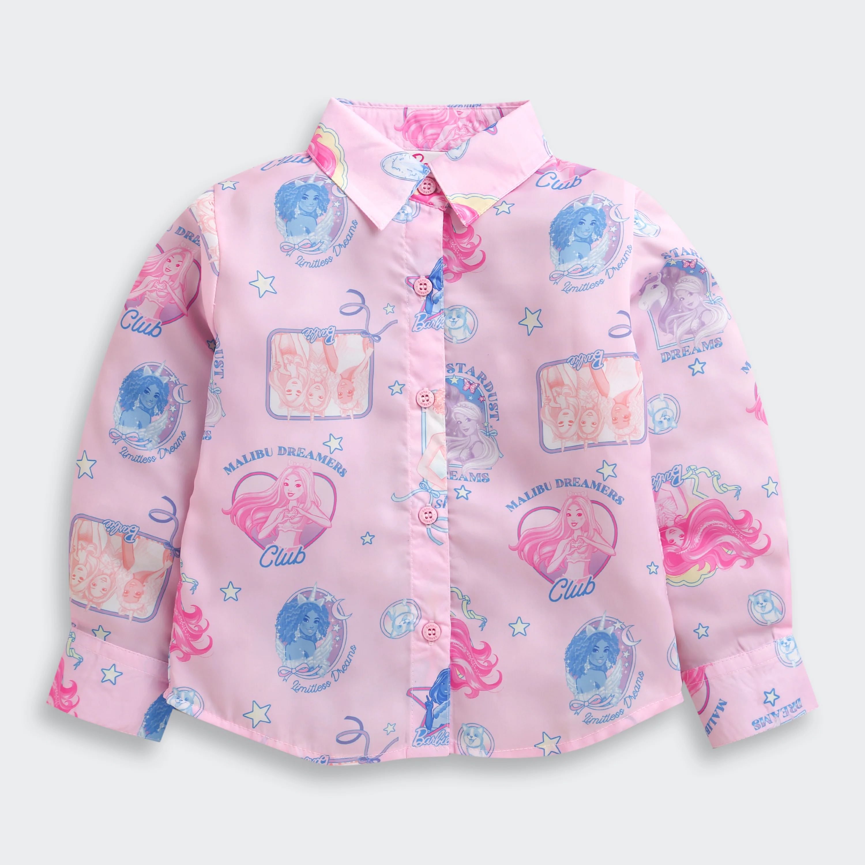 Barbie Pink Print Shirt BATP2140 - Image 5