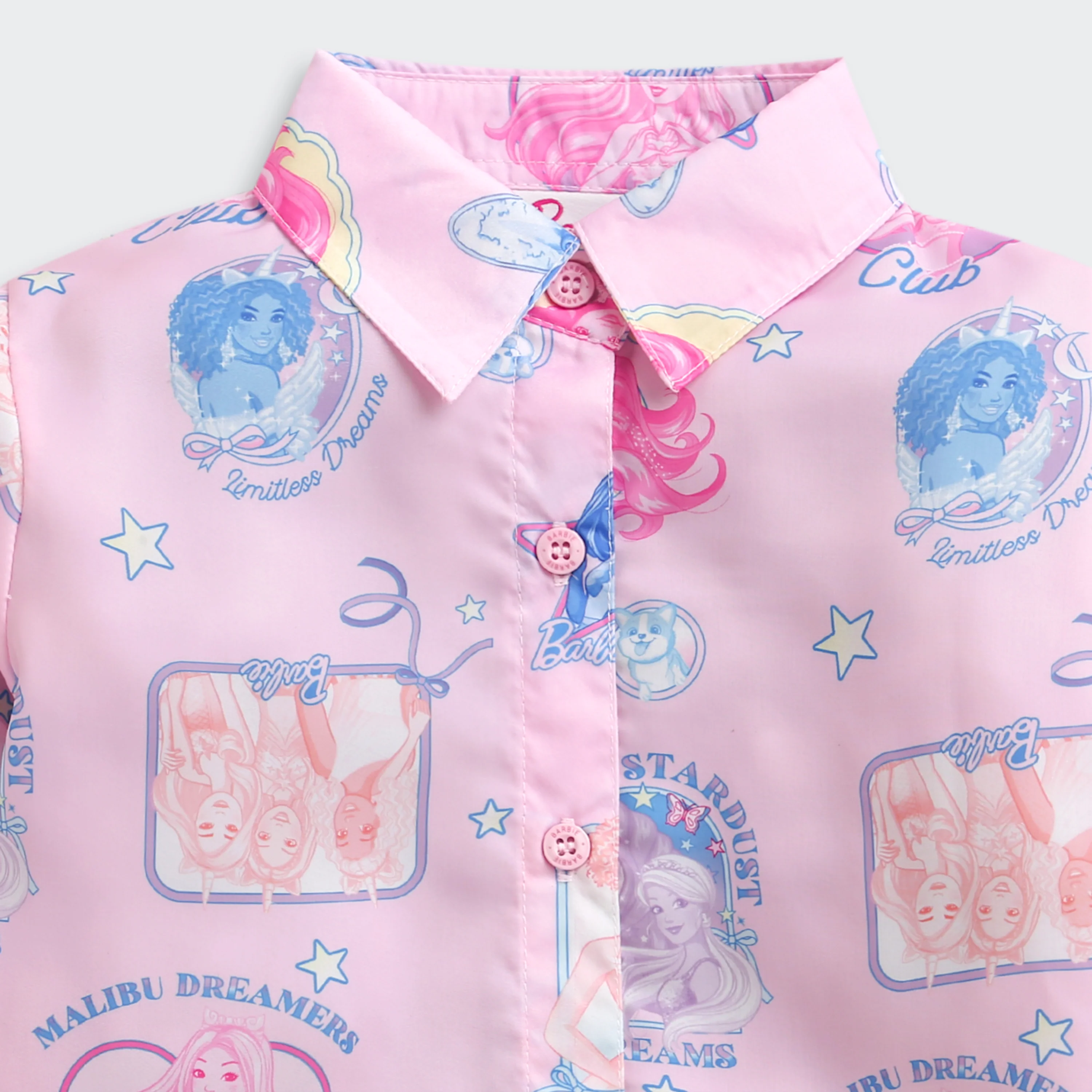 Barbie Pink Print Shirt BATP2140 - Image 8