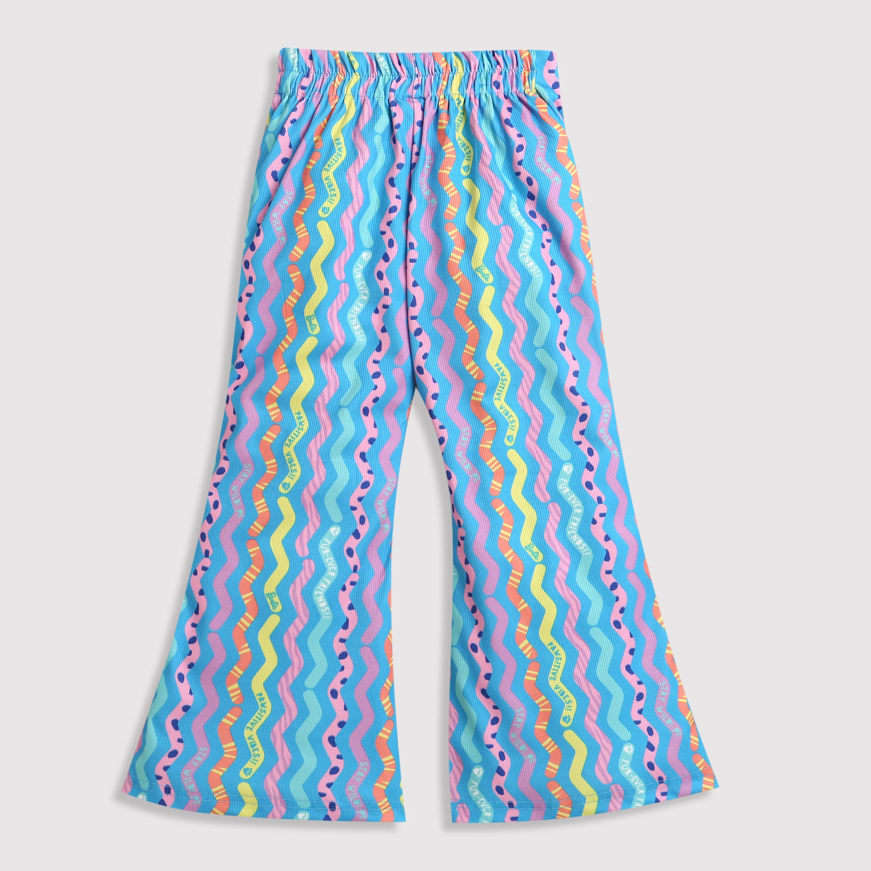Barbie Rainbow Print Girls Pant Set BASET347 - Image 8