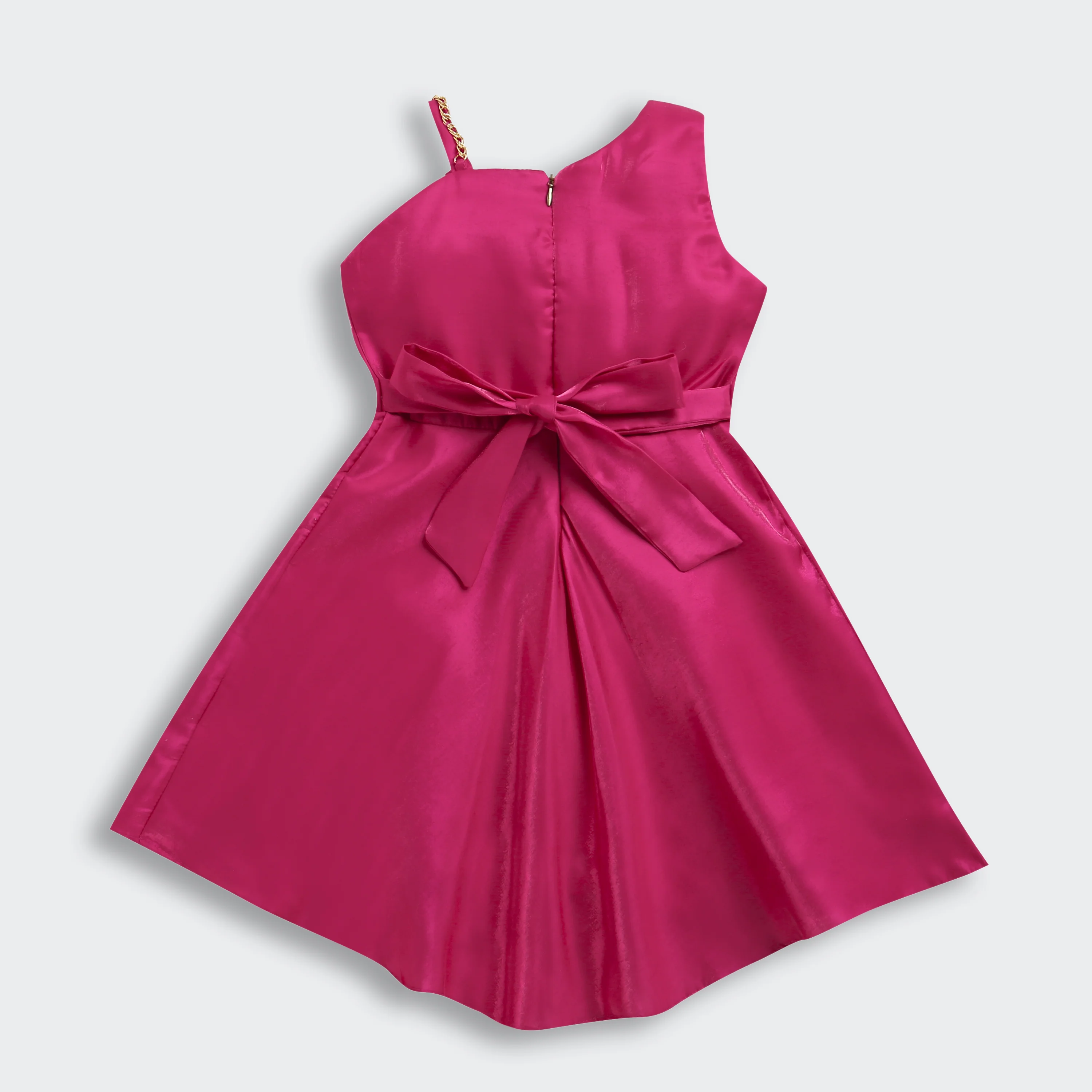 Barbie Satin Bow Detail Party Dress BAF225 - Image 6