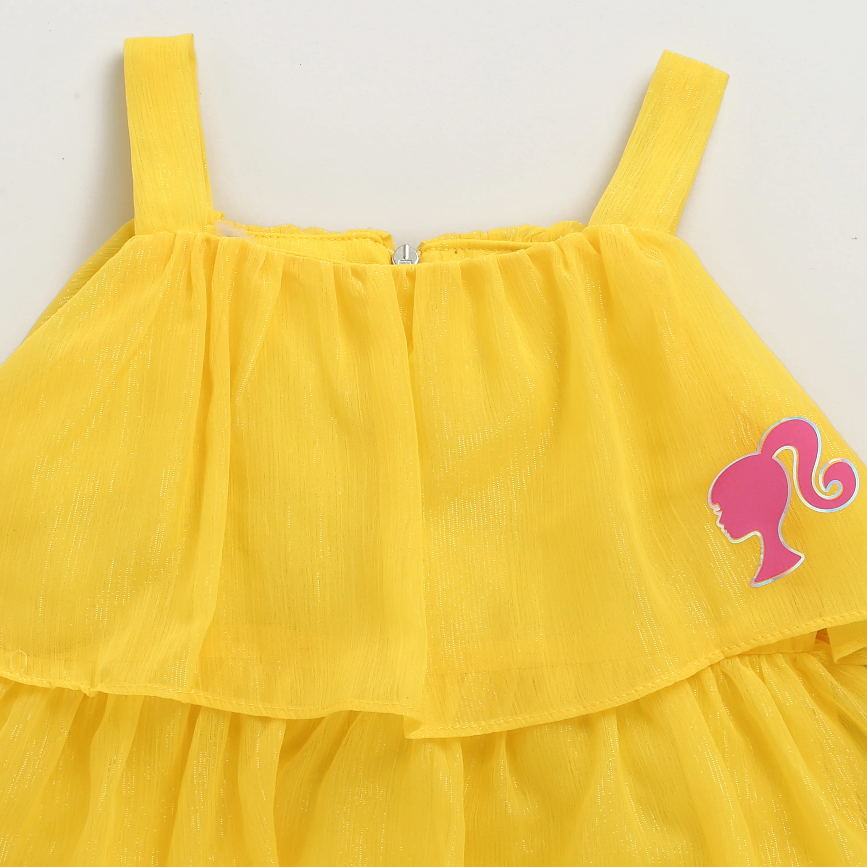 Barbie Spaghetti Neckline Layered Midi Layered BAM1127 - Image 7
