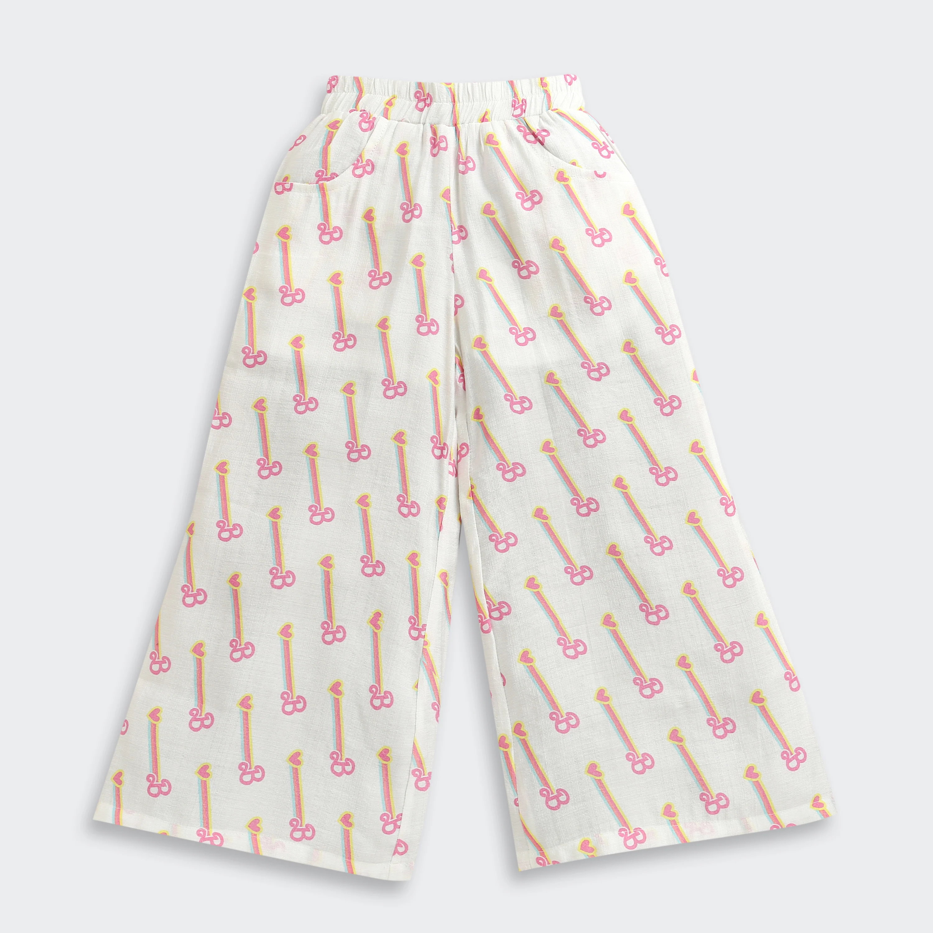 Barbie White Printed Co-Ord Set BAISET0003 - Image 4