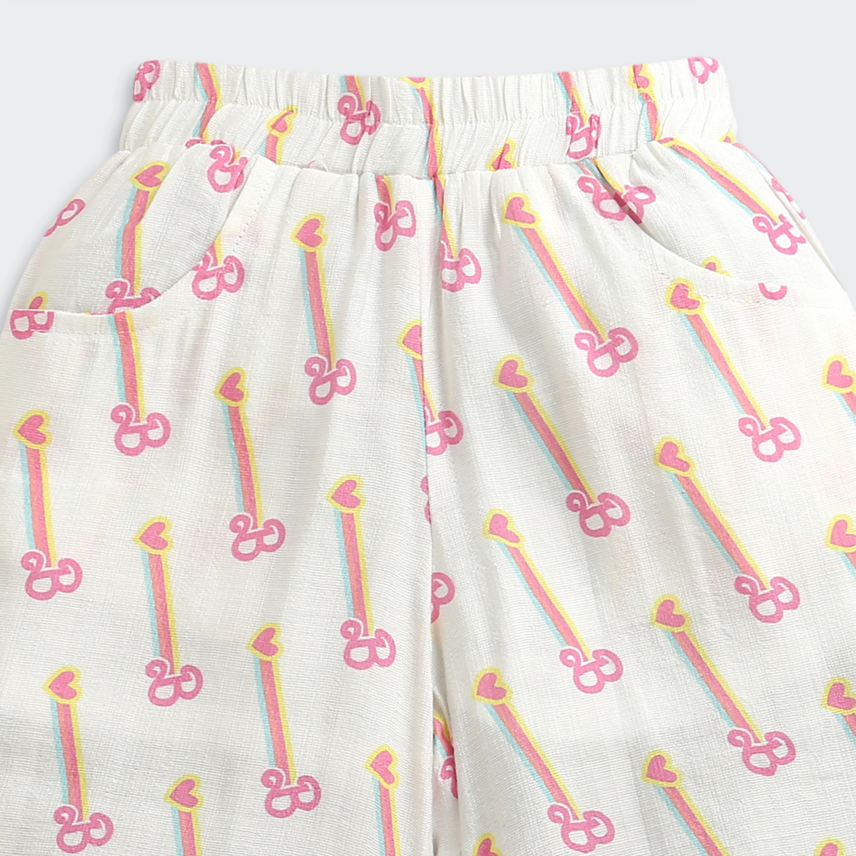 Barbie White Printed Co-Ord Set BAISET0003 - Image 7