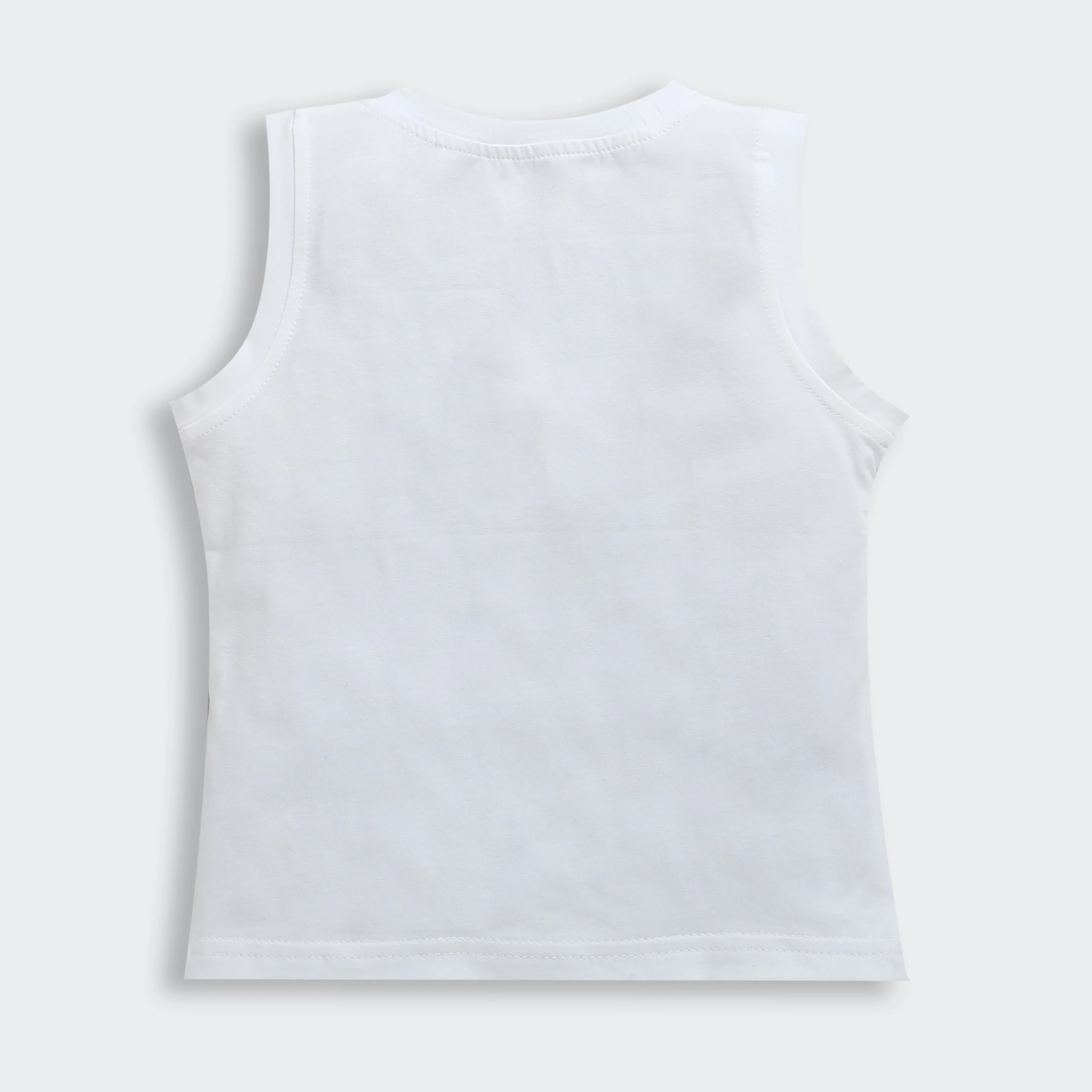Barbie White Sleeveless Tank Top BATP2095 - Image 6