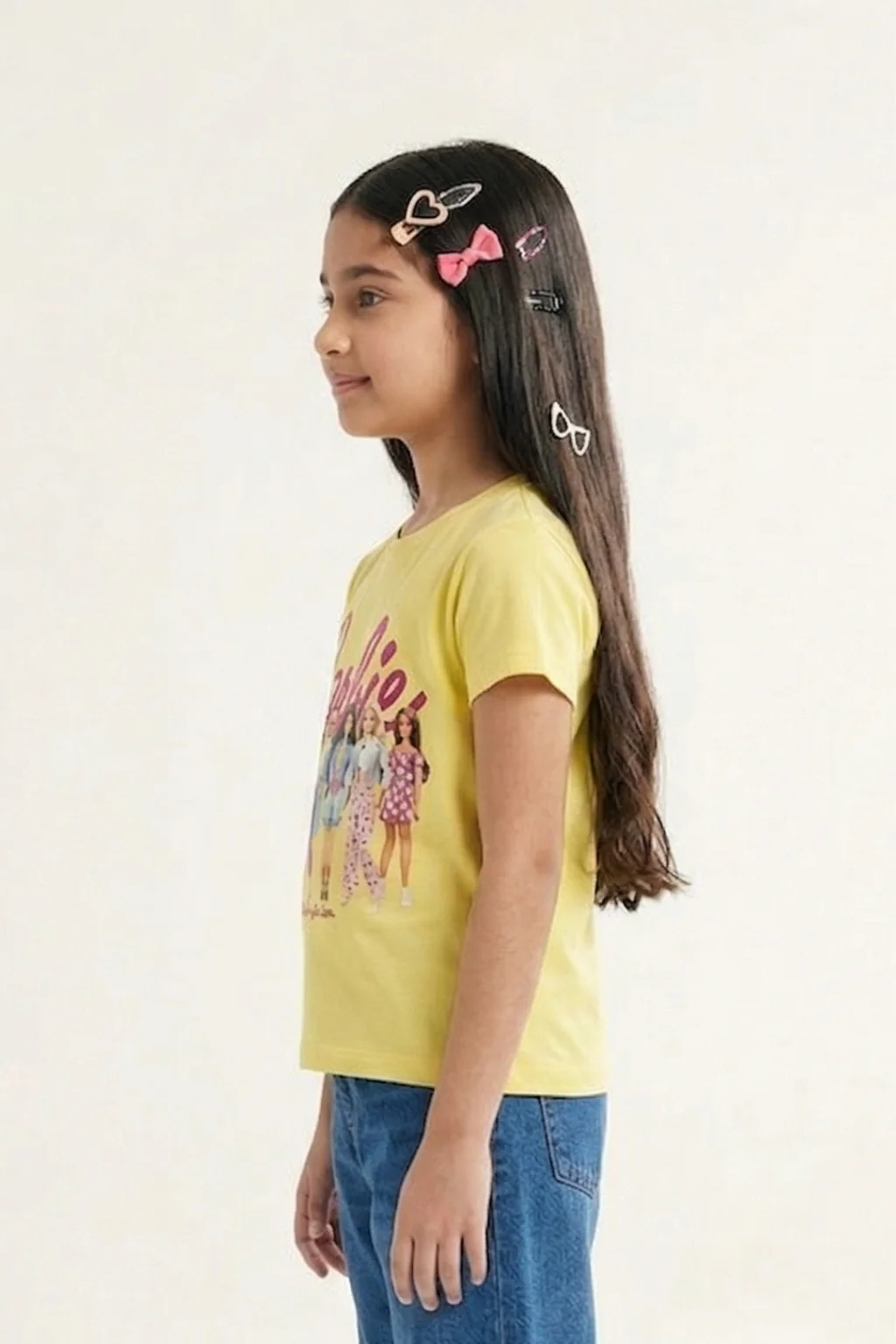 Barbie Yellow Girl Gang Graphic T-Shirt BATP2011 - Image 4