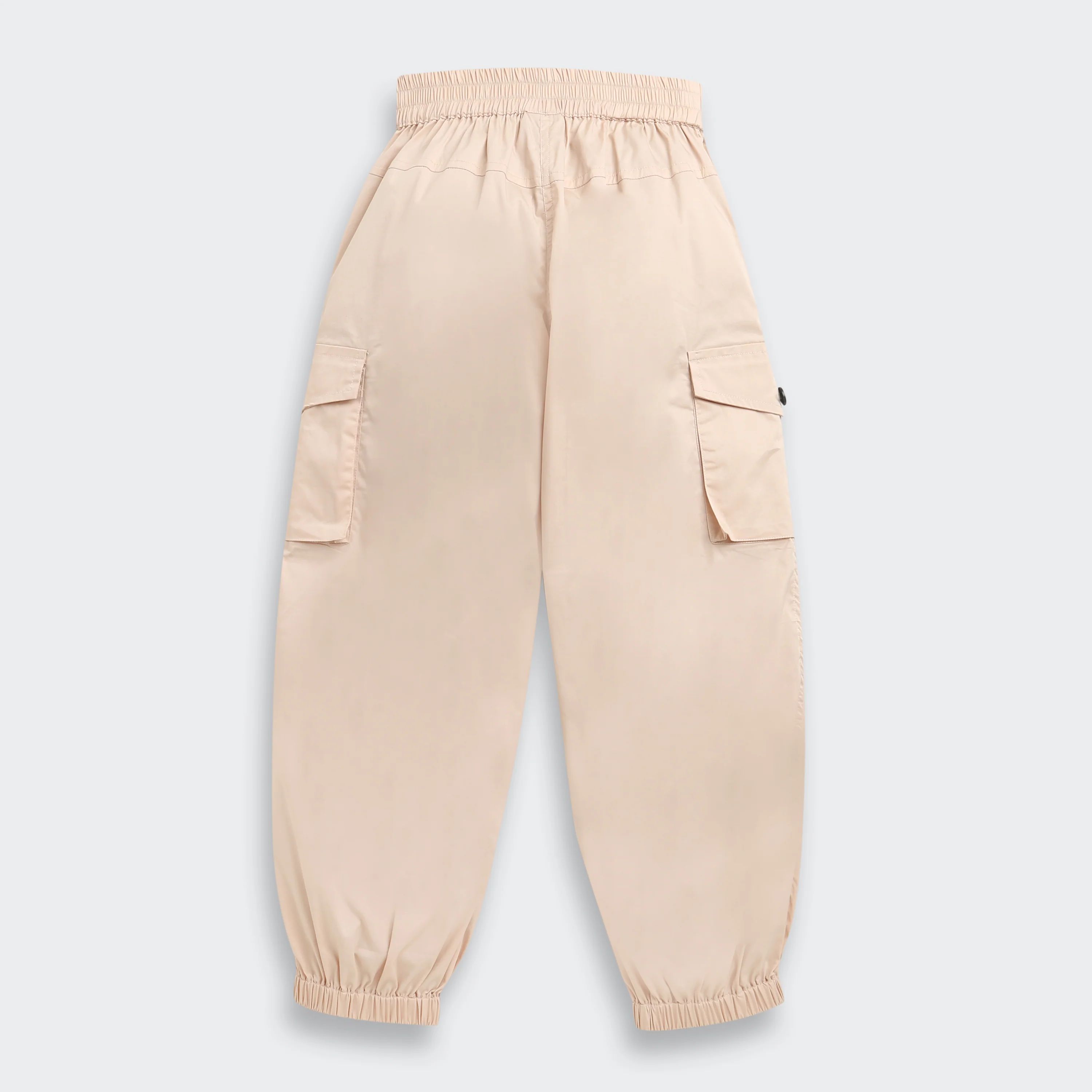Beige Utility Cargo Joggers 0142 - Image 5