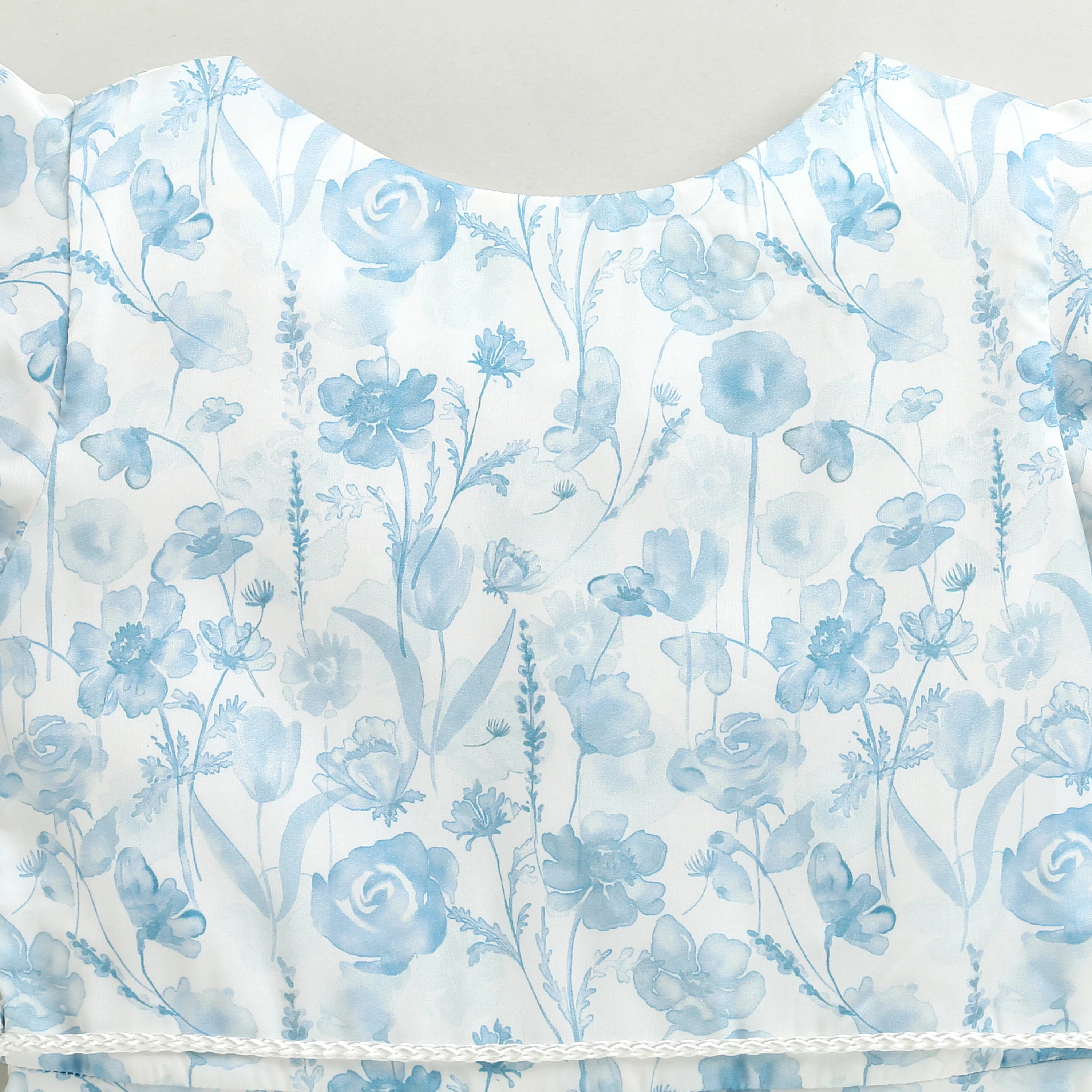 Blue Blossom Flutter Dress M2455 - Image 8
