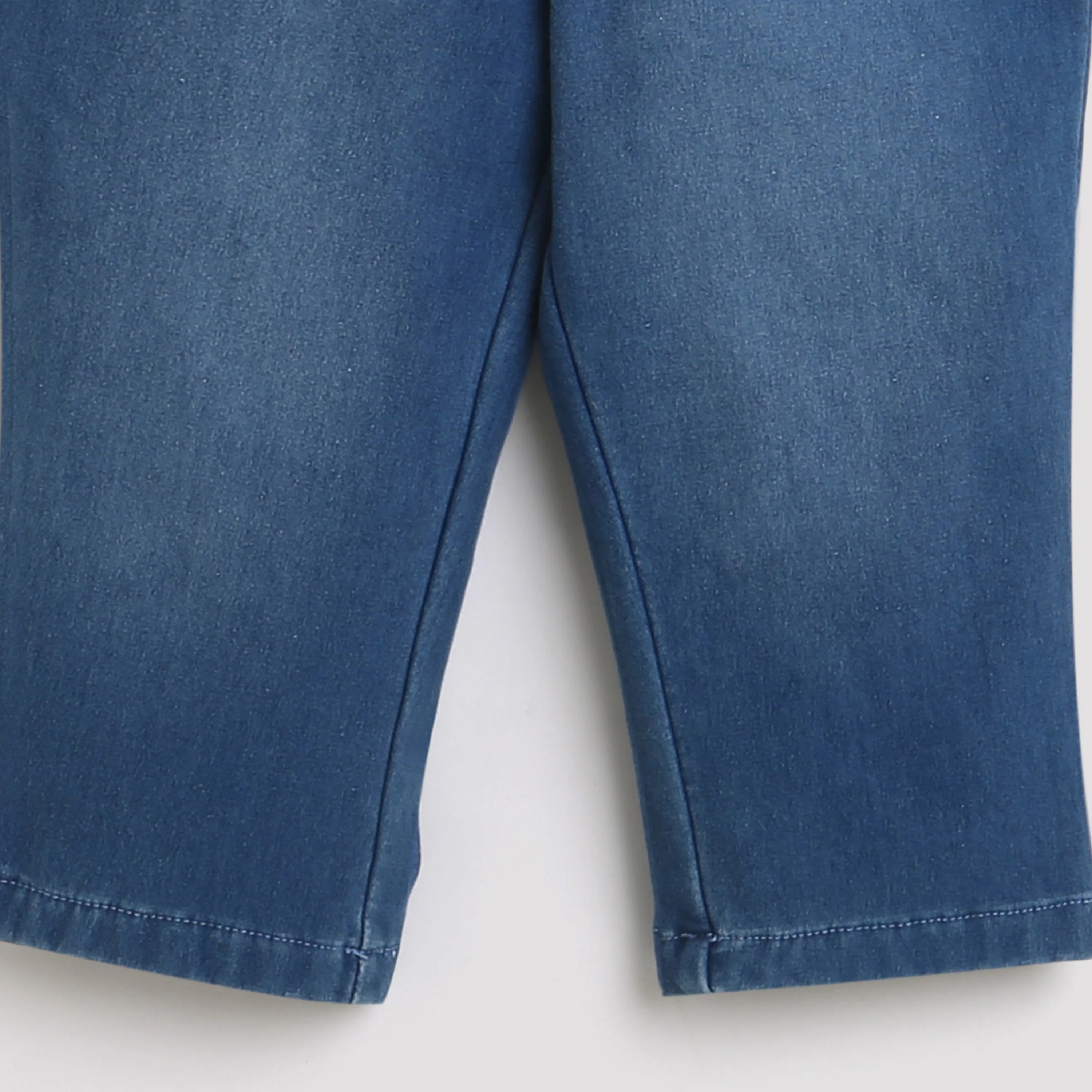Blue Denim Knit Capri PD0055 - Image 8