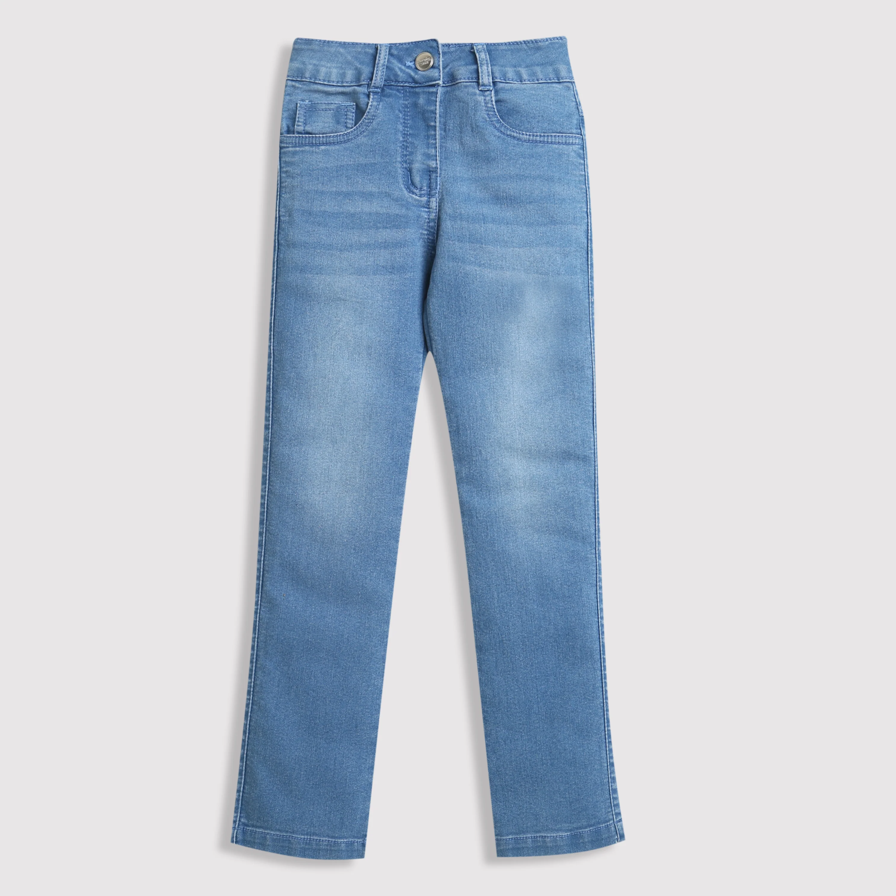 Blue Everyday Classic Slim Fit Denim Jeans P1623 - Image 5