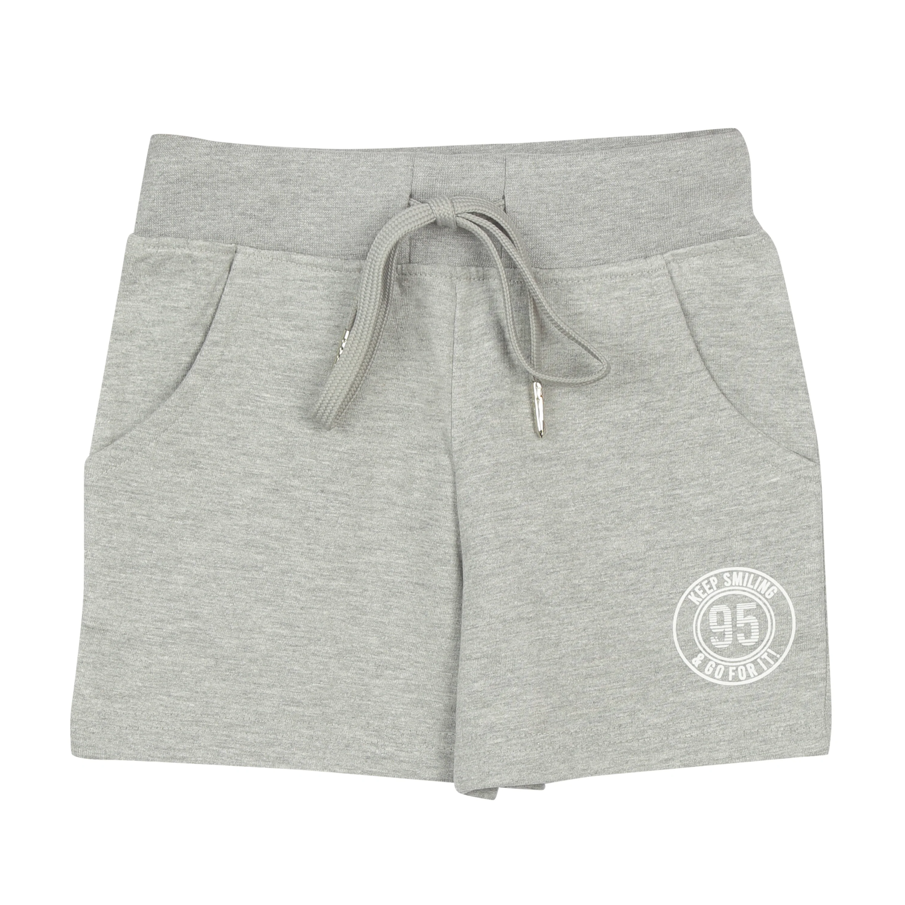 Classic Grey Drawstring Shorts H870 - Image 5