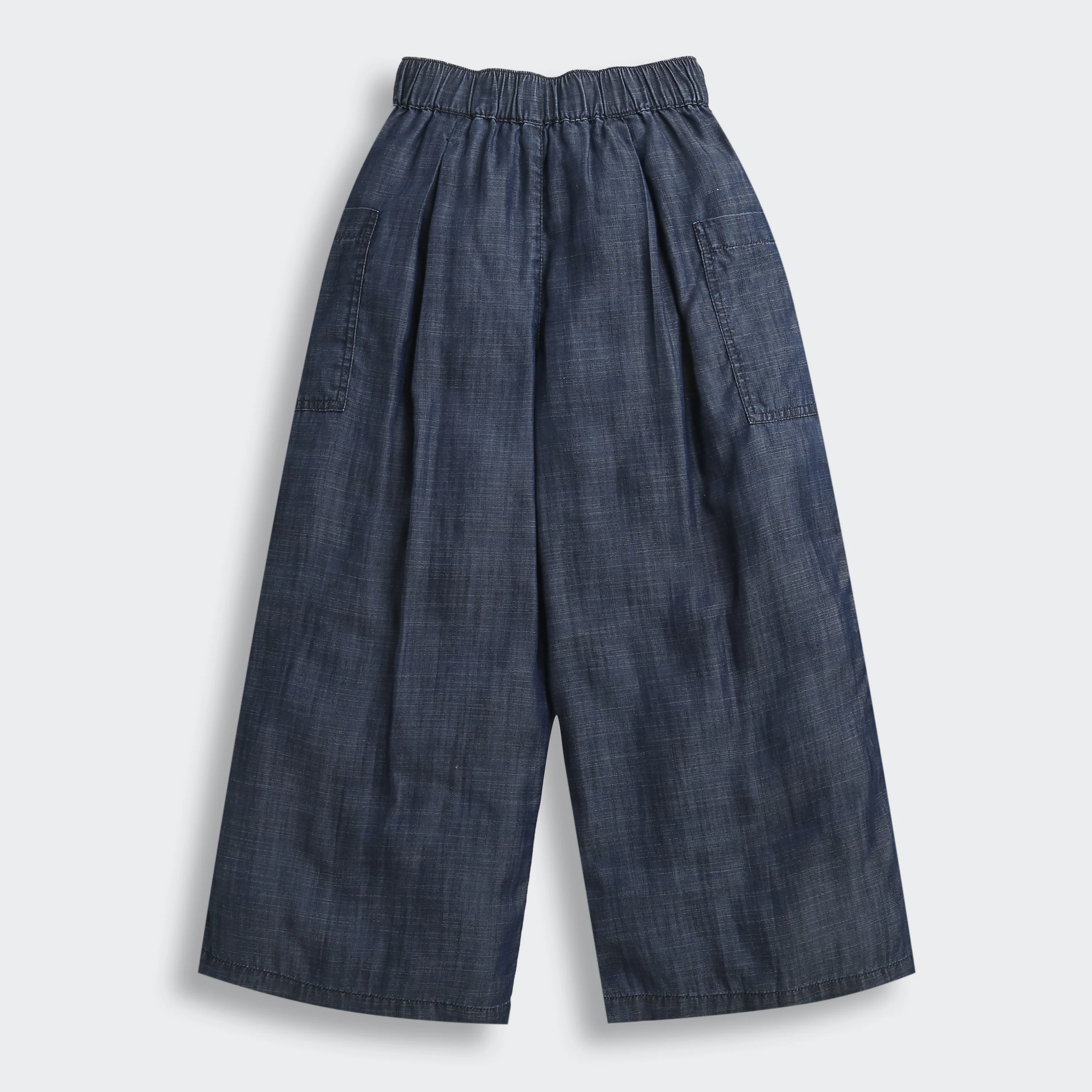 Dark Blue Wide-Leg Pants P1675 - Image 6