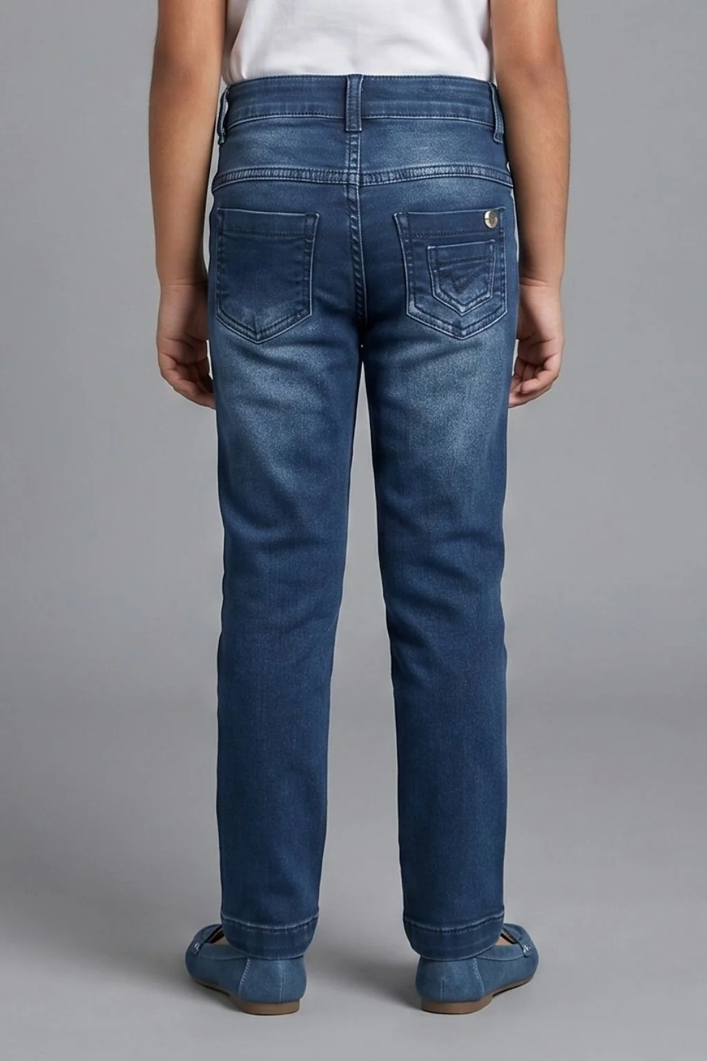Dark Wash Slim Fit Jeans P1458 - Image 2