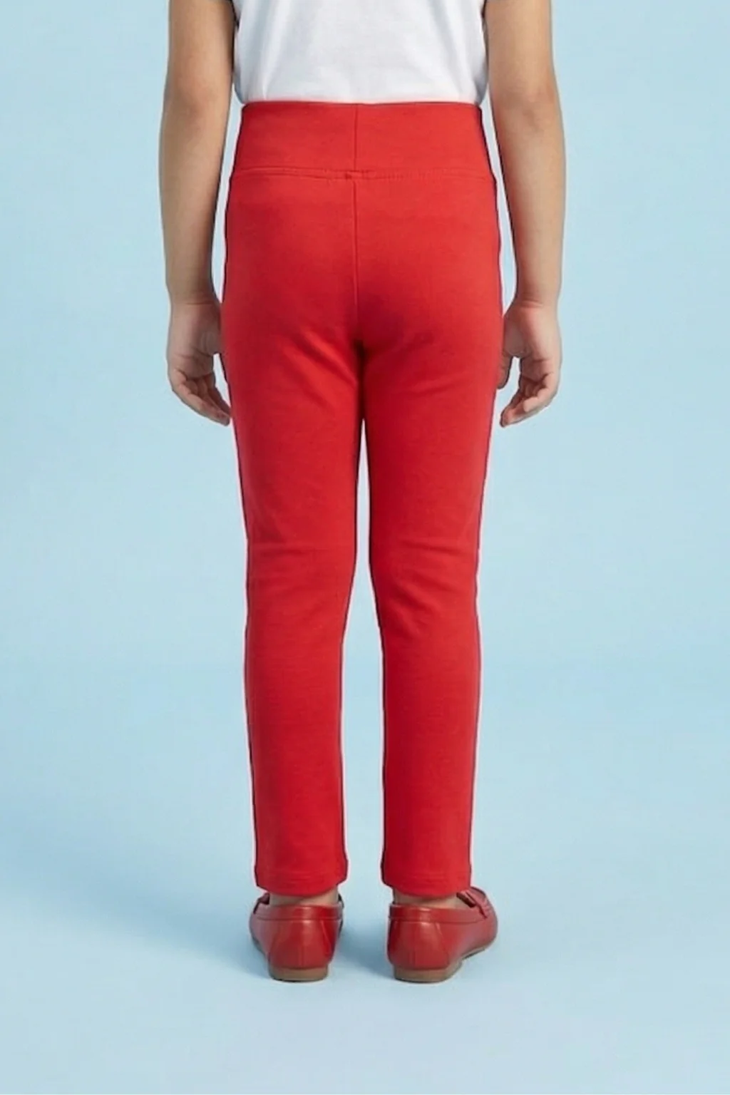 Everyday Statement Bold Red Leggings JG867 - Image 2