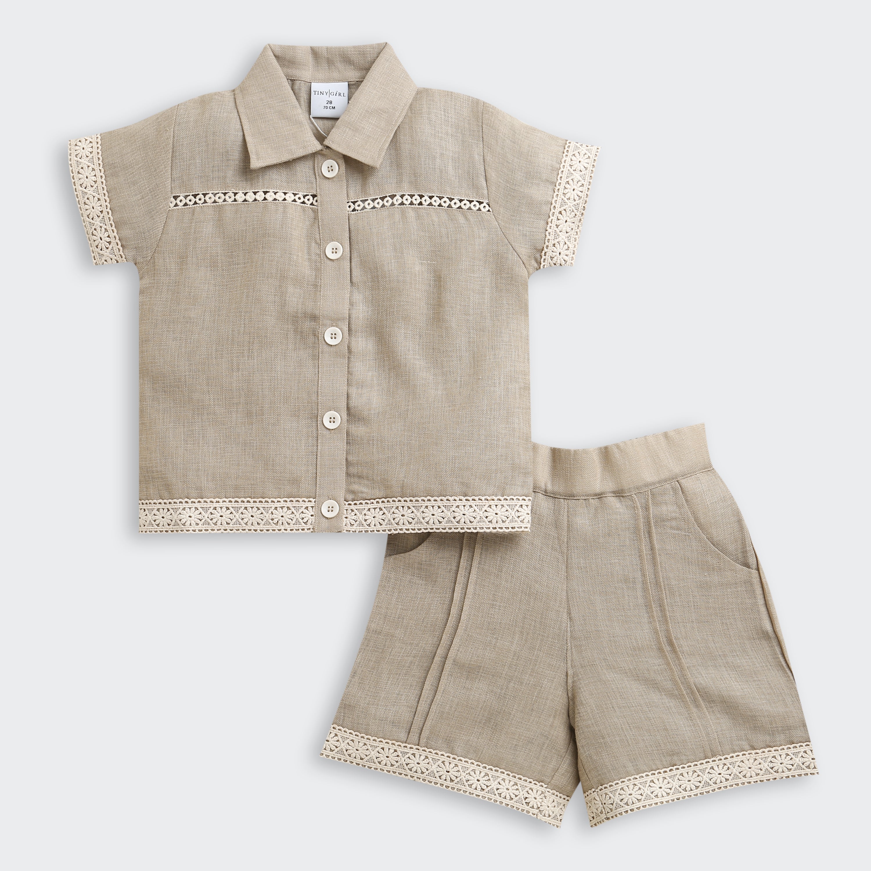 Fawn Linen Co-Ord Set 3132 - Image 5