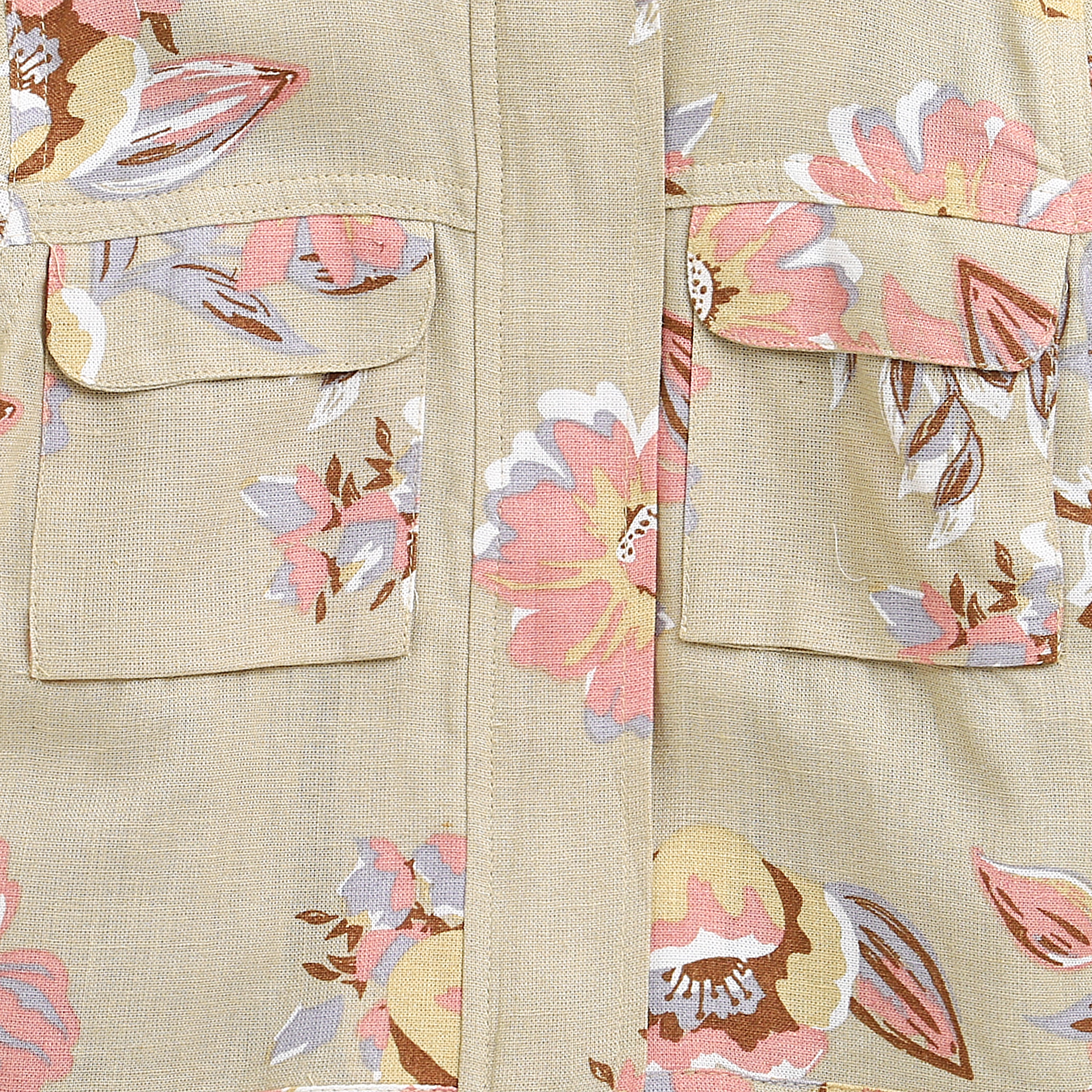 Floral Printed Jacket J378 - Image 8