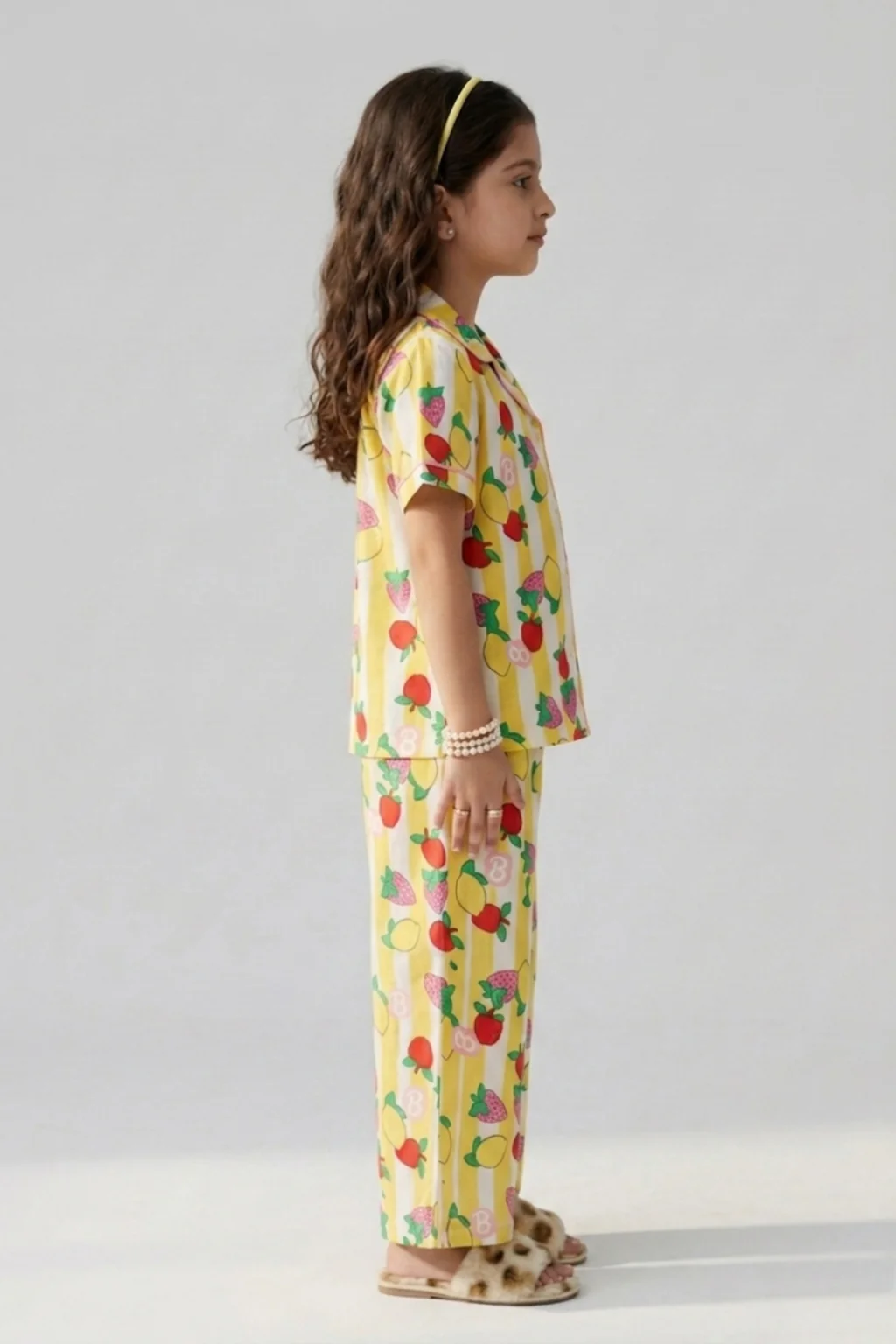 Fruit Print Cotton Nightsuit Set BANS0071 - Image 4