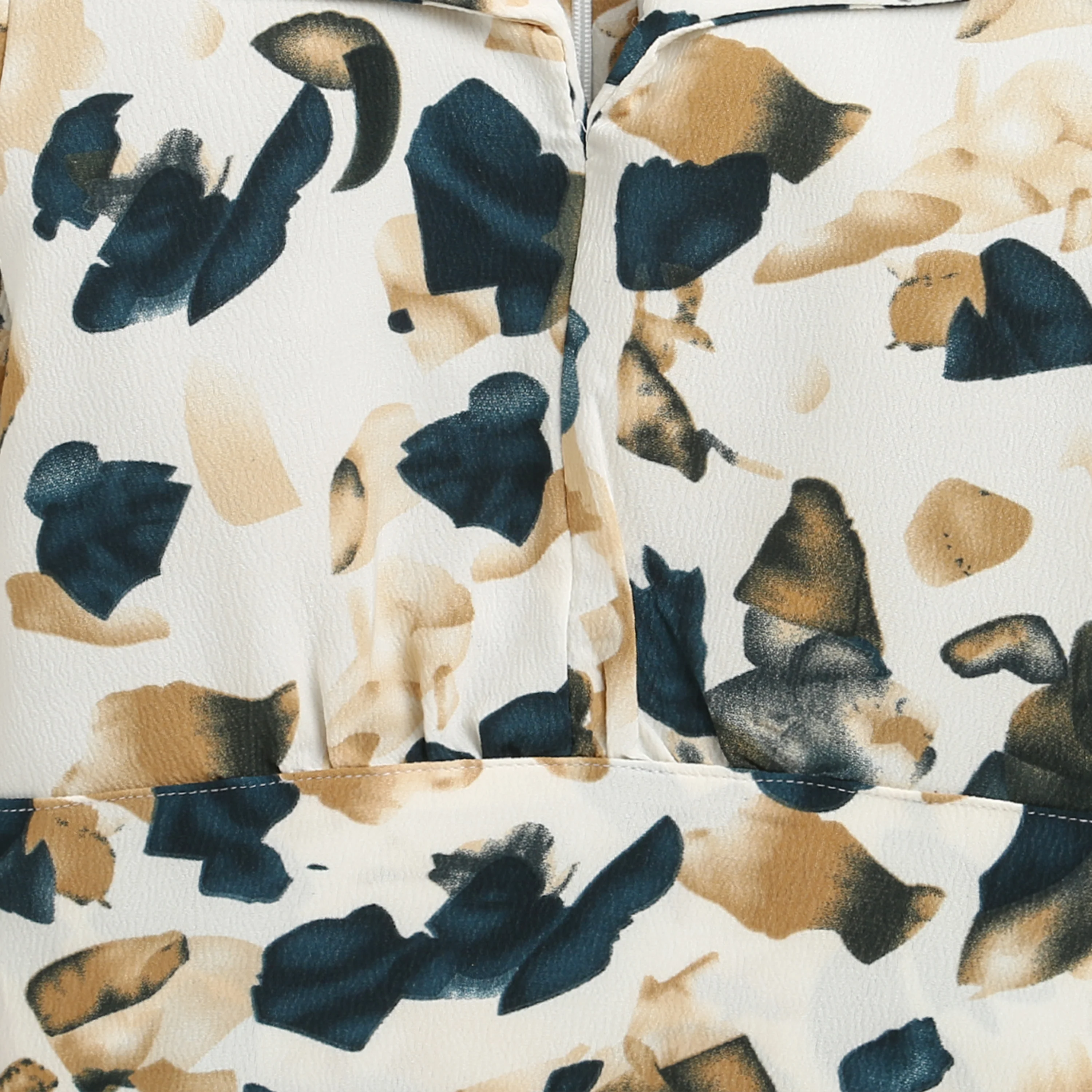 Girls Printed Shirt with Front Tie Style TG6286 - Image 8