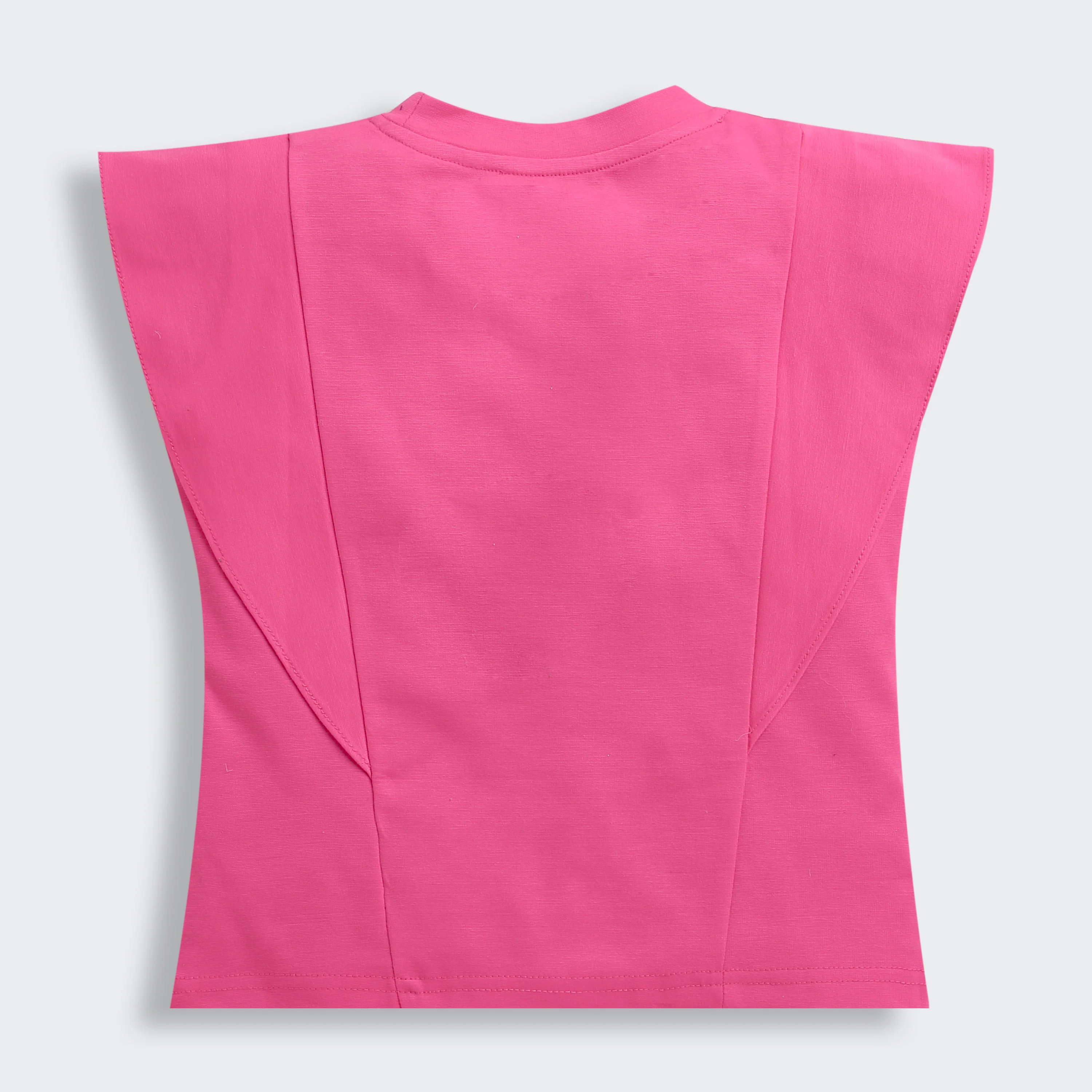 Hot Pink Floral Statement Top TG6152 - Image 6