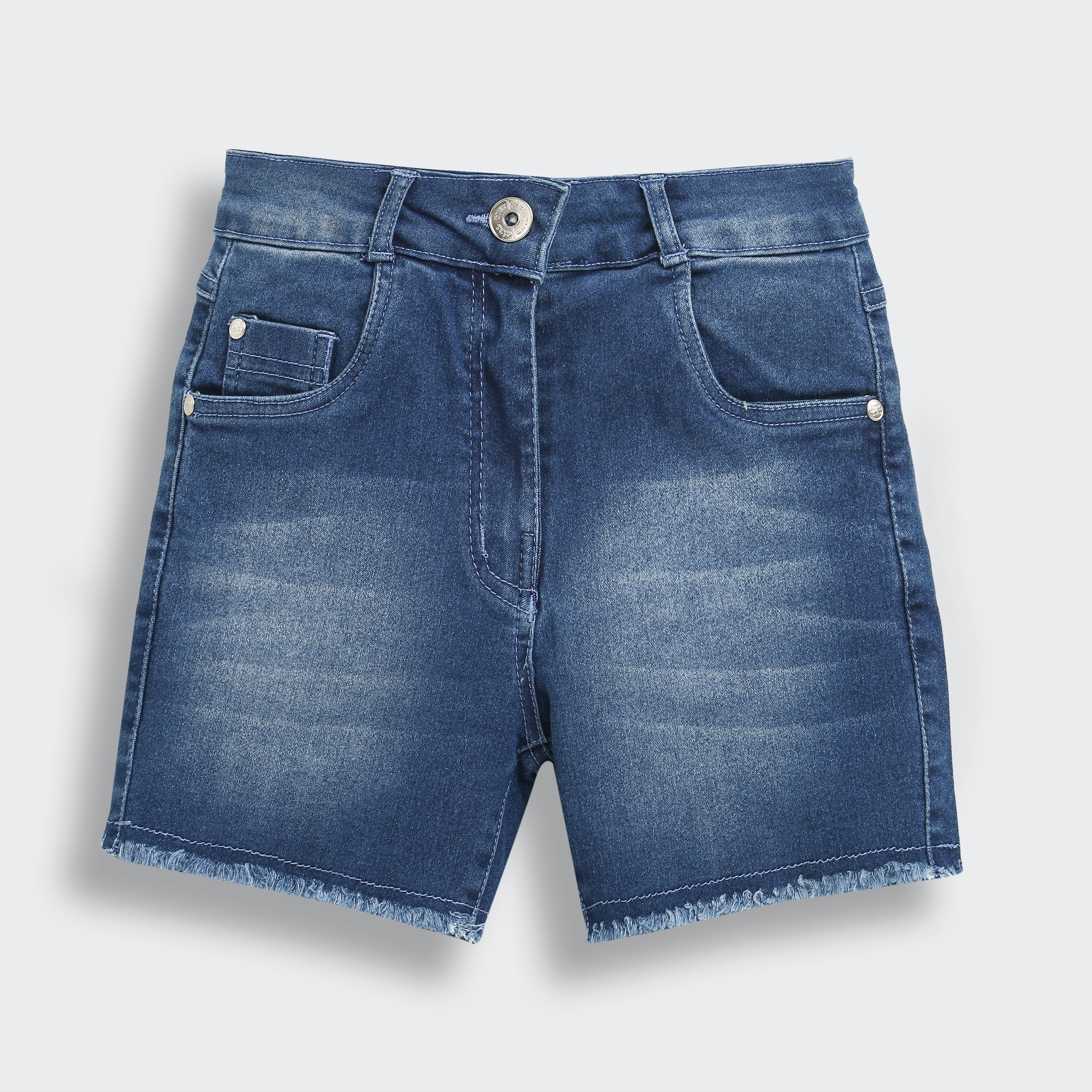 Light Blue Denim Shorts H846 - Image 5