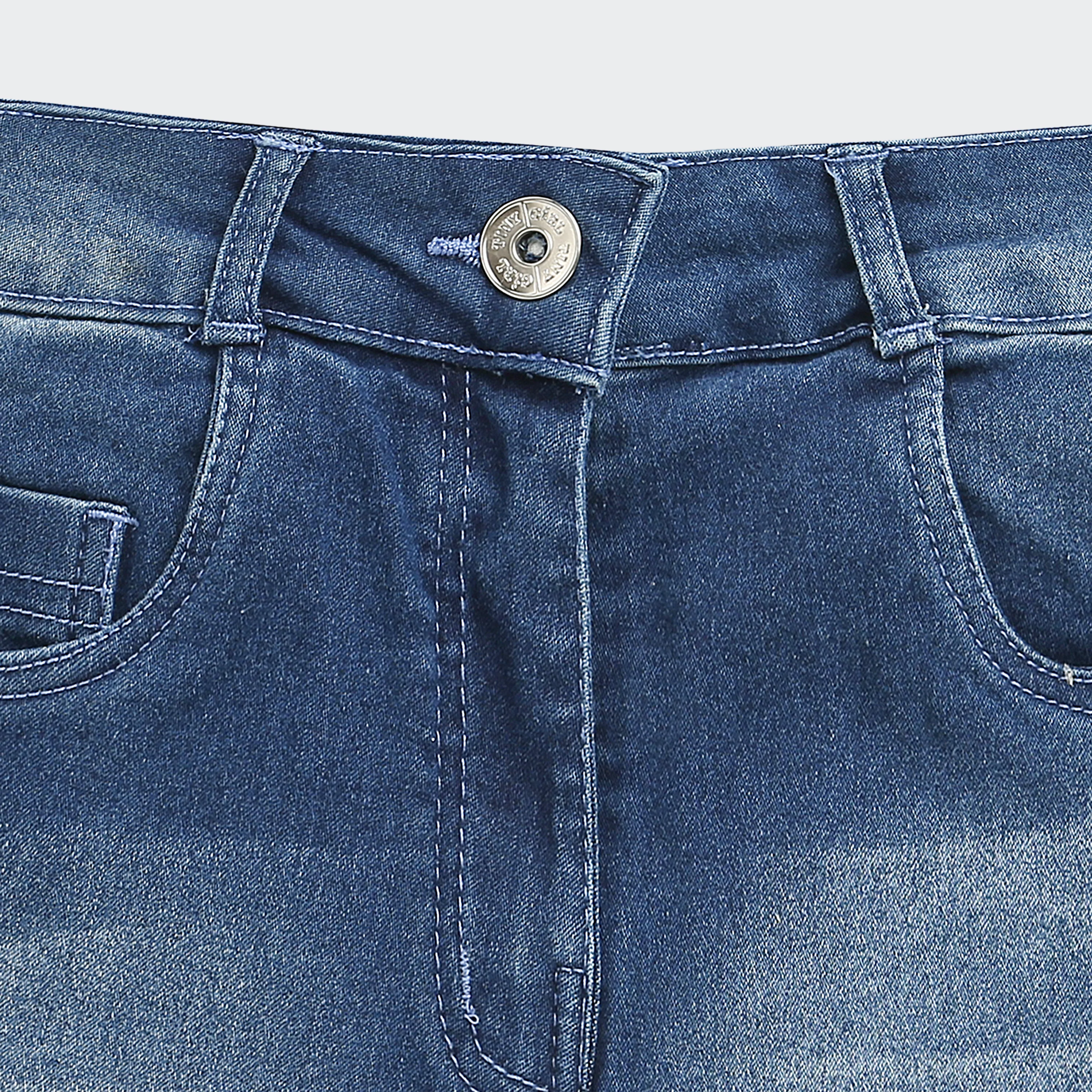 Light Blue Denim Shorts H846 - Image 7