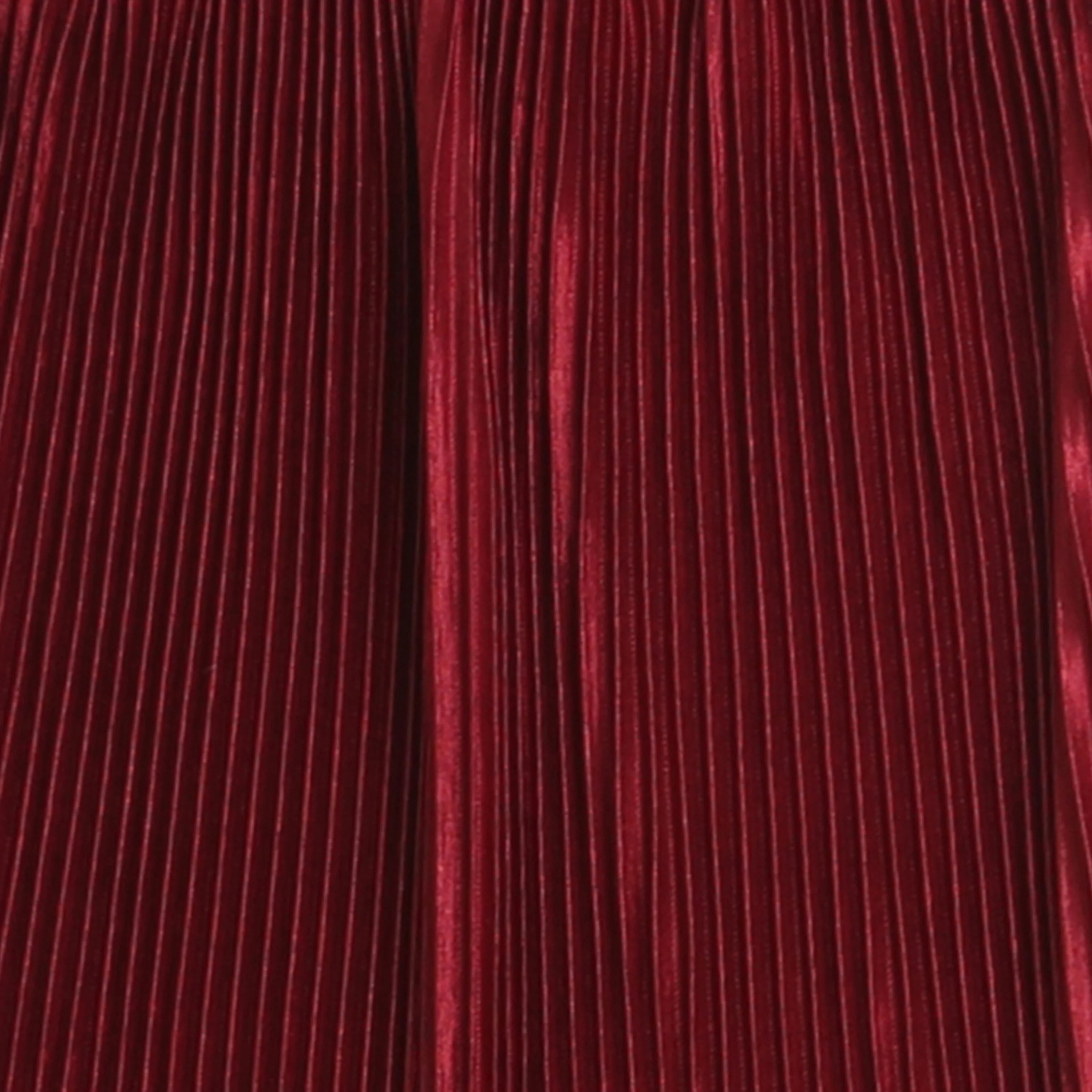 Maroon Pleated Satin Halter Top TG5047 - Image 8