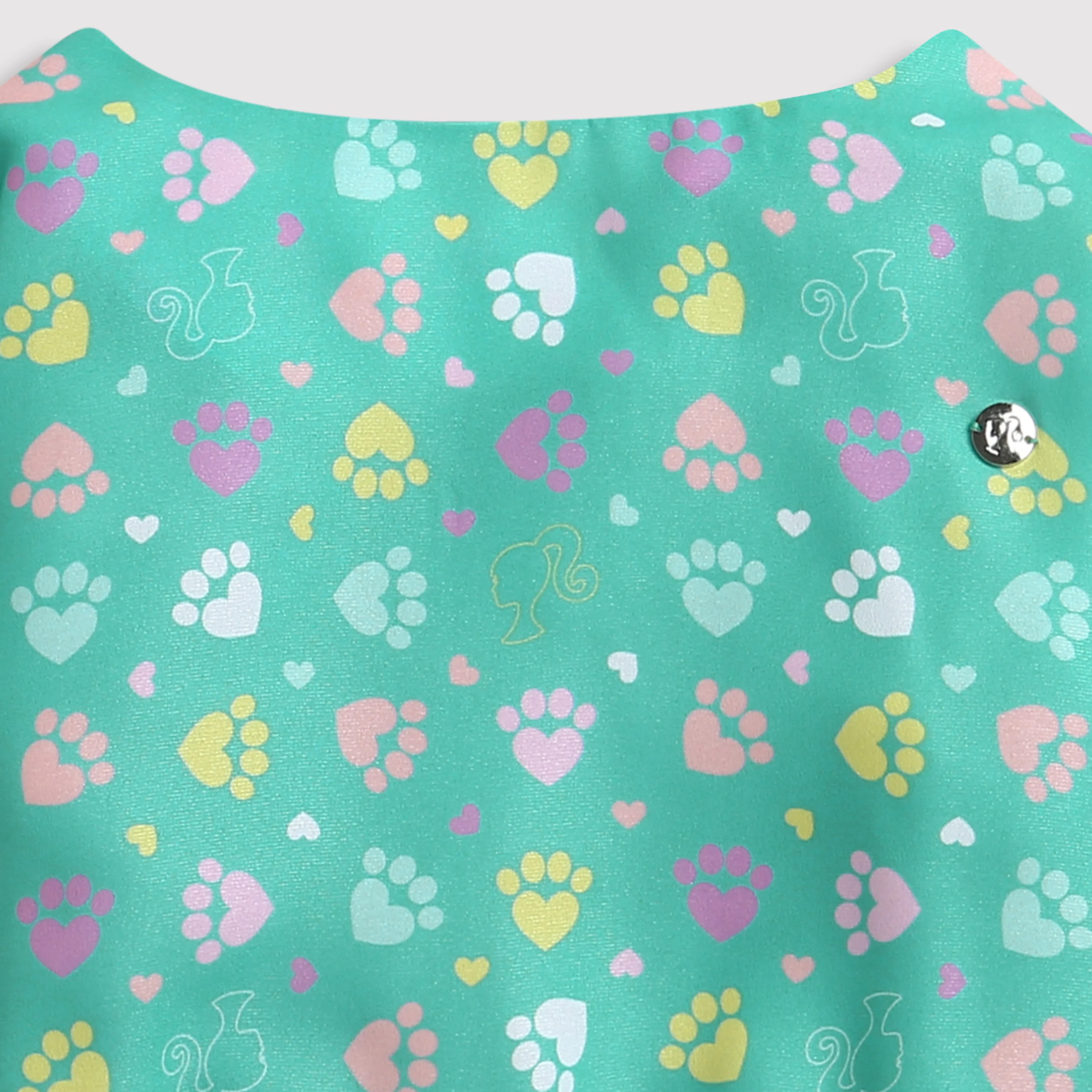 Mint Polka Co-ord Set BASET359 - Image 10