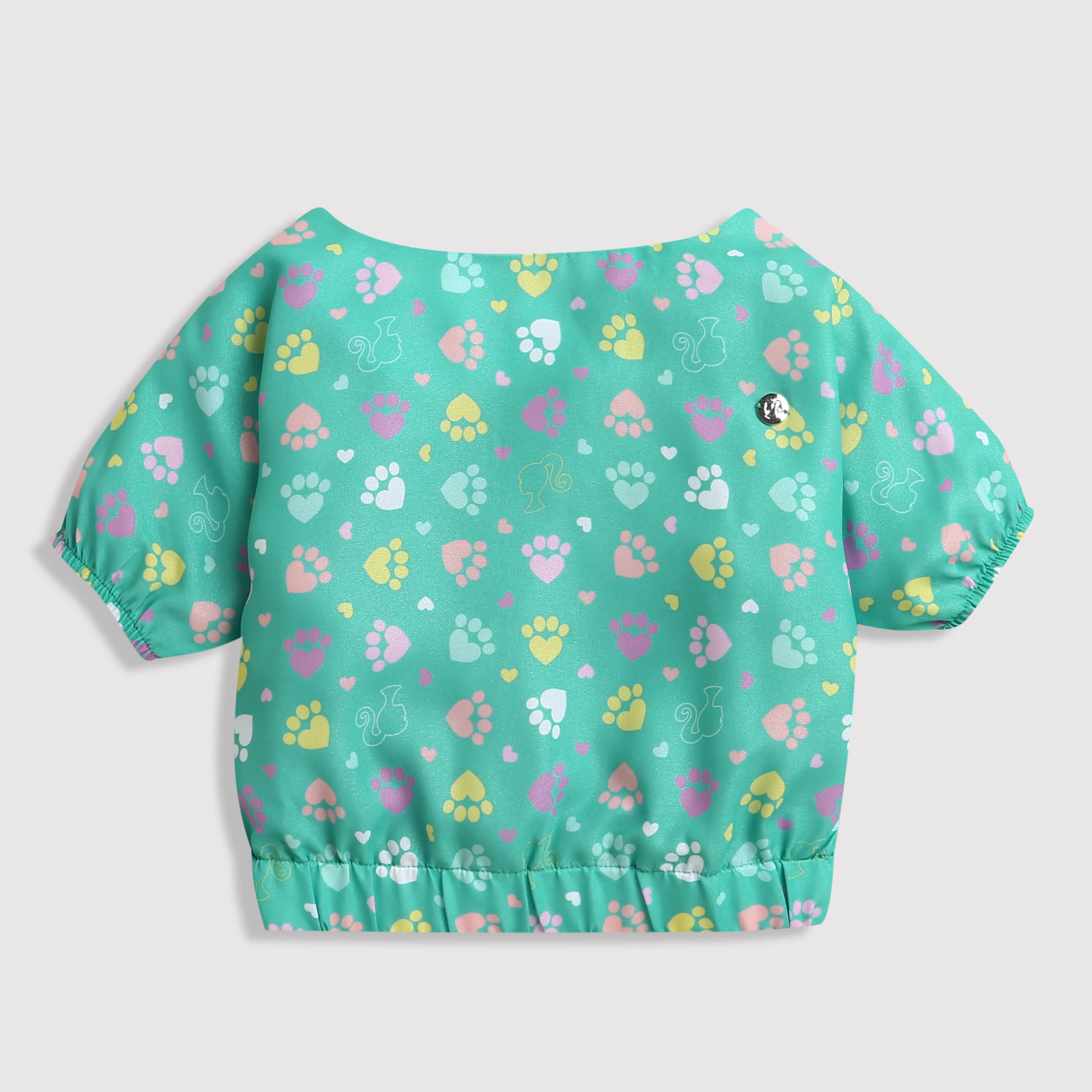 Mint Polka Co-ord Set BASET359 - Image 6